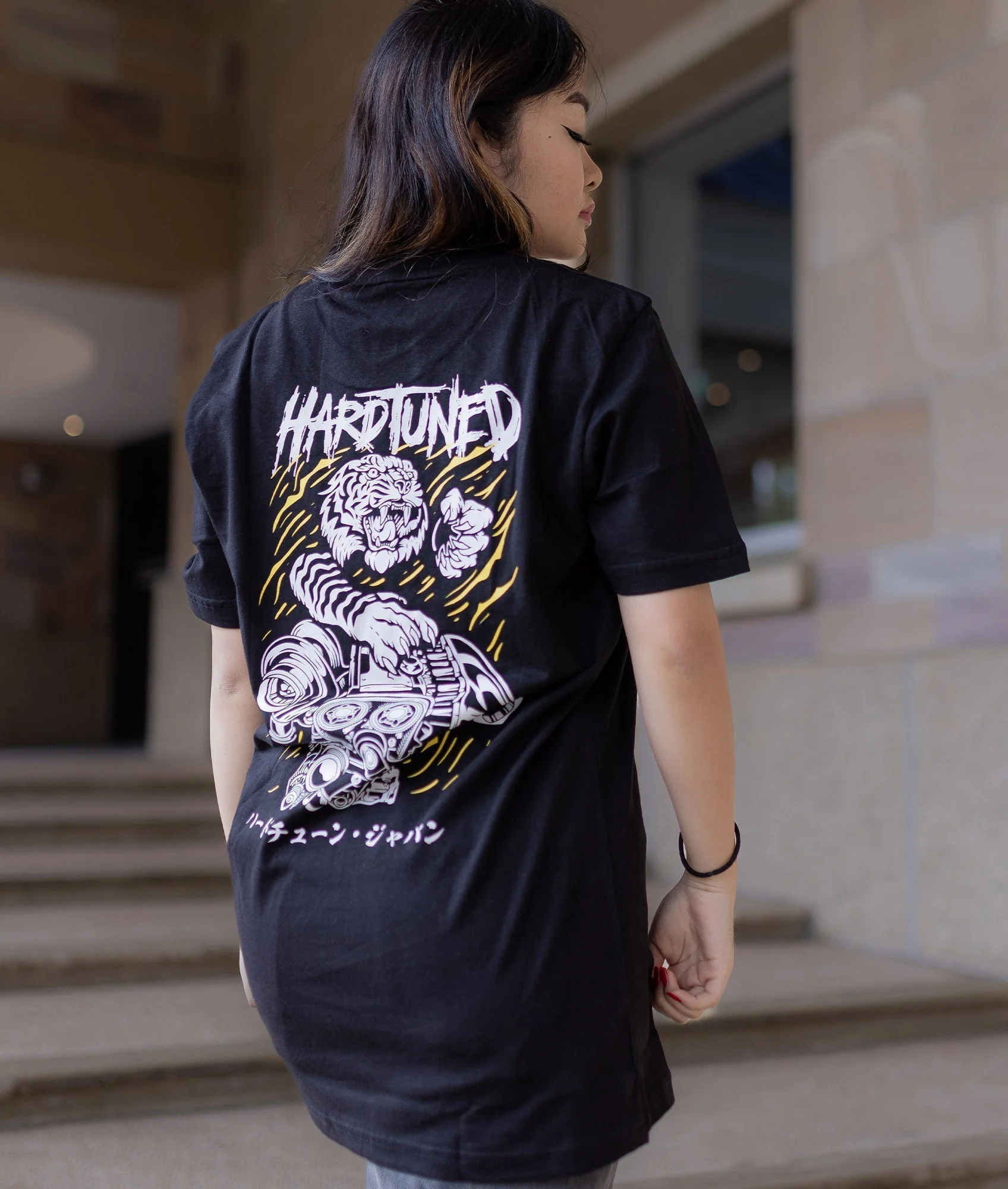 2JZ Tiger Tattoo Band Tee - Image 2
