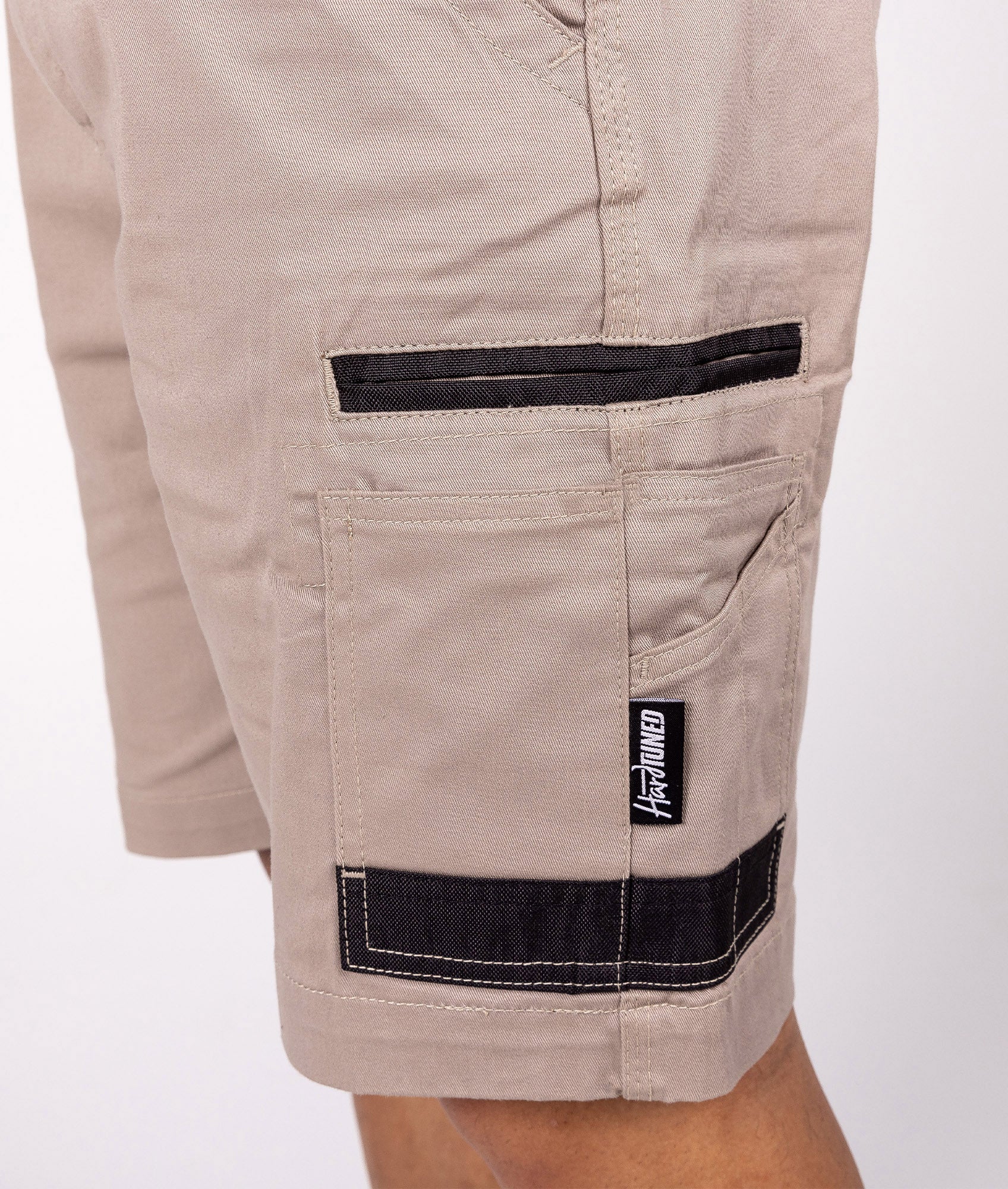 HardTuned Pitstop Cargo Shorts - Tan - Image 6