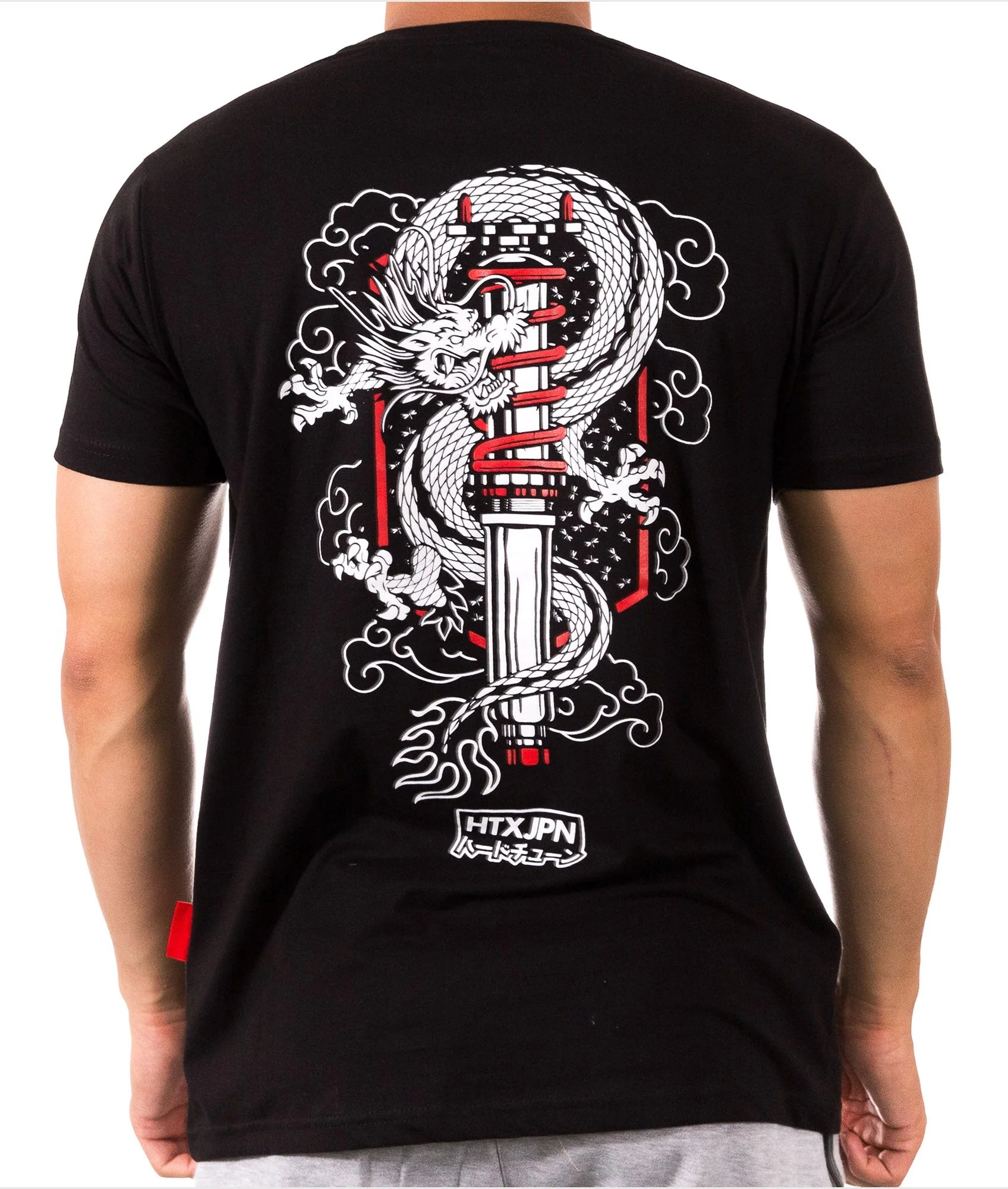 Dragon Coilover Tattoo Band Tee - Image 6