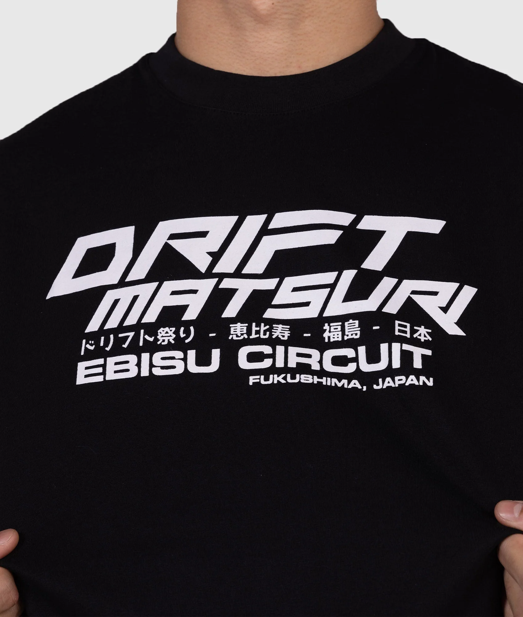 Drift Matsuri Track Tee - Black - Image 4