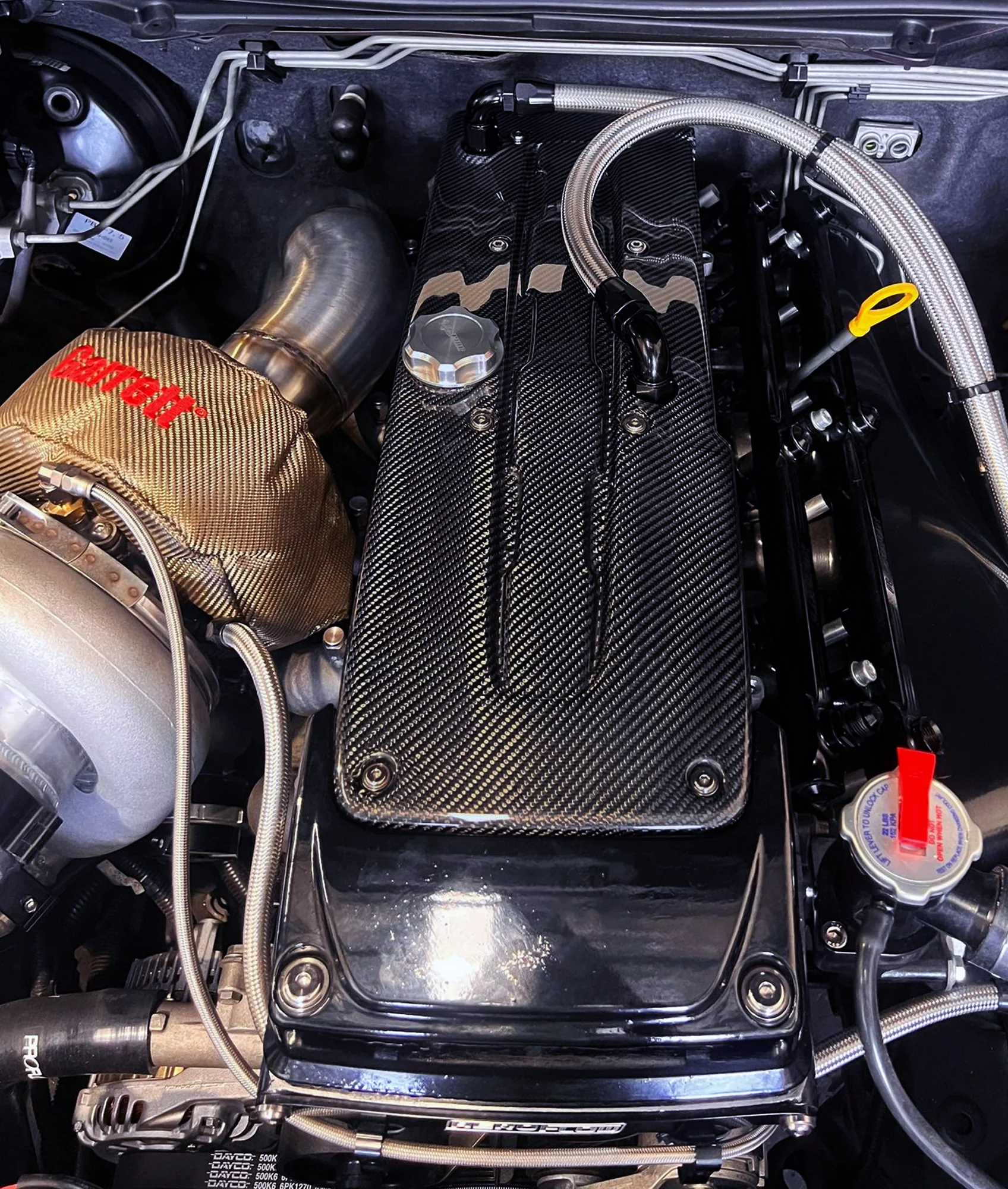 Ford Falcon FG XR6 - Real Carbon Fibre Coil Cover ( Barra F6 G6ET ) - Image 2