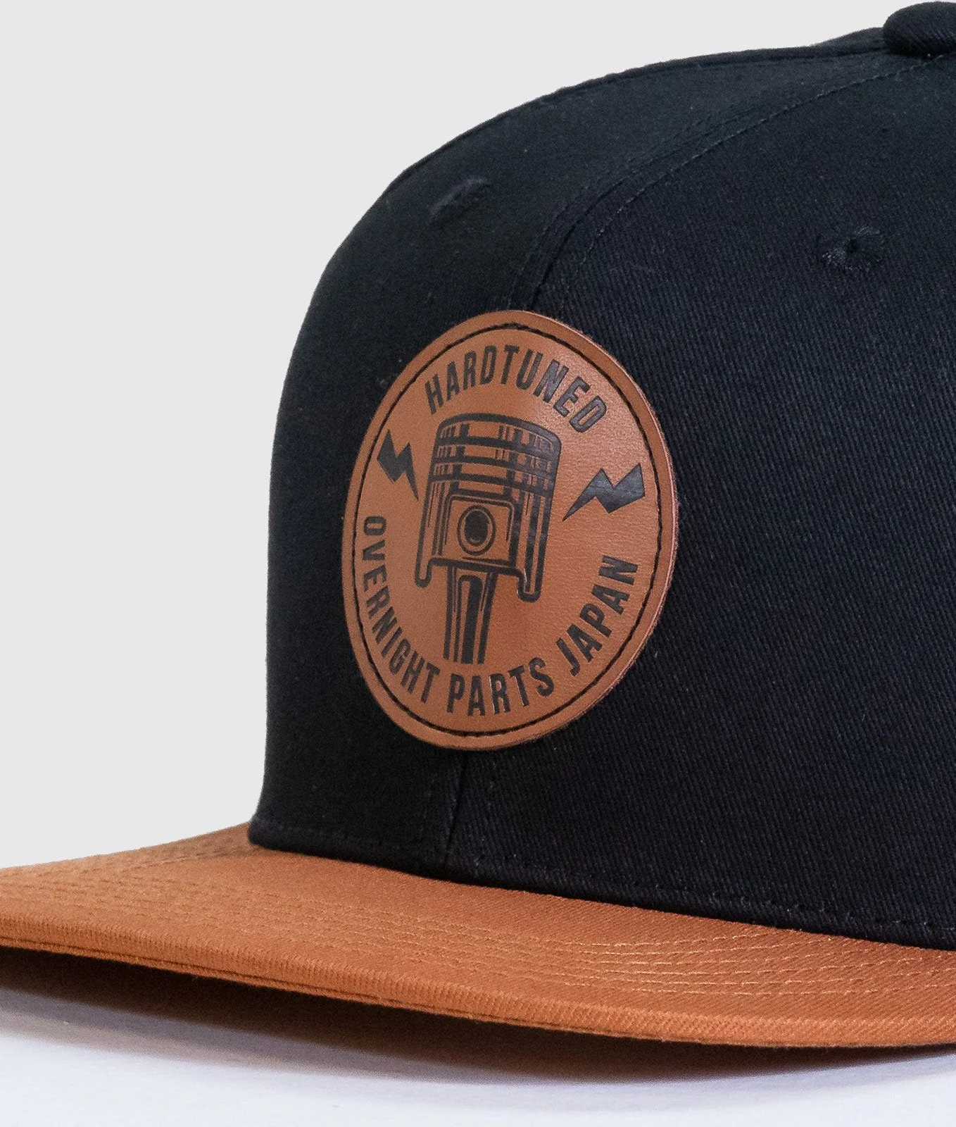 Hardtuned Garage Flat Brim Cap - Rust - Image 2