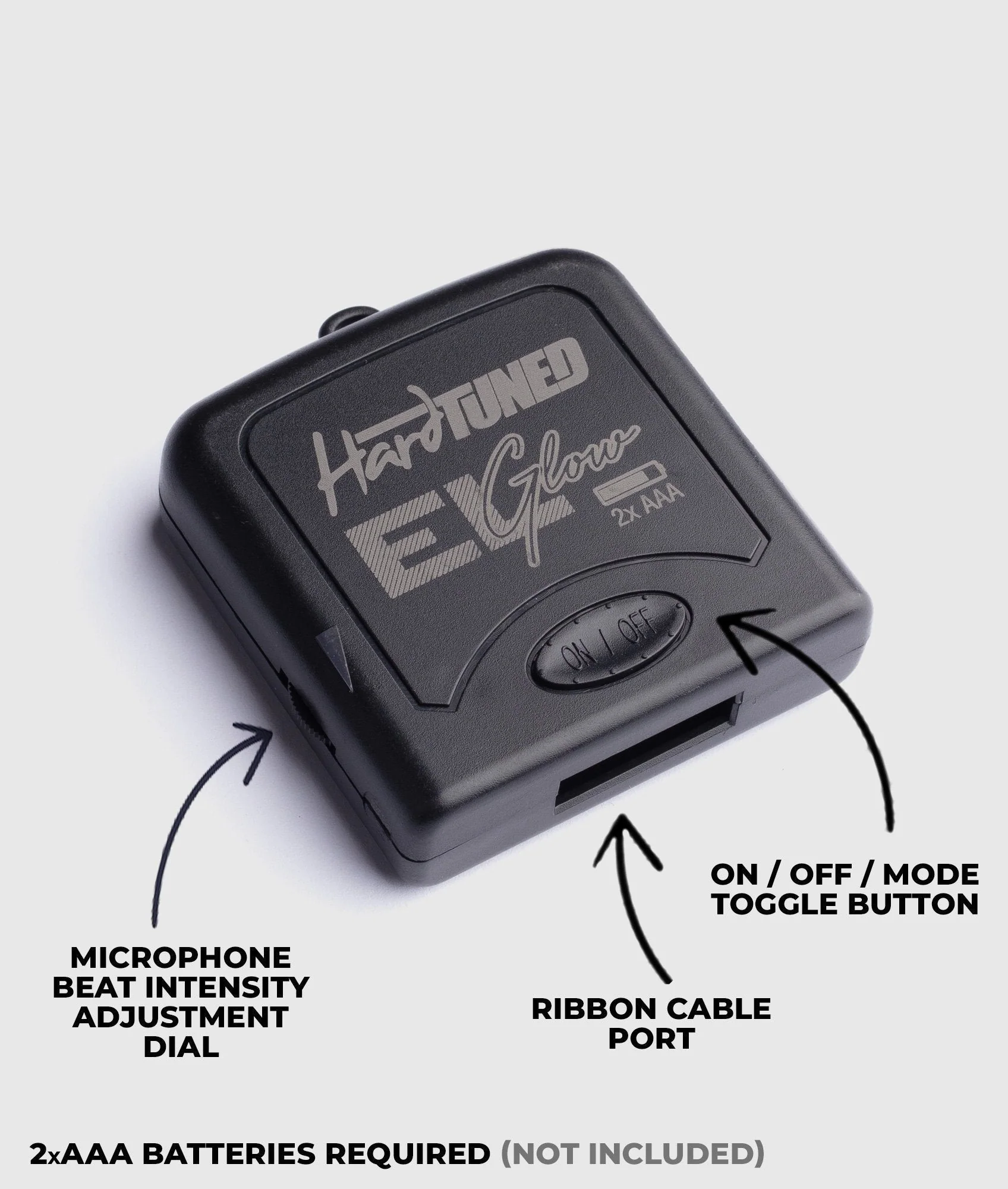 Hardtuned Heart Electric Sticker - Image 4