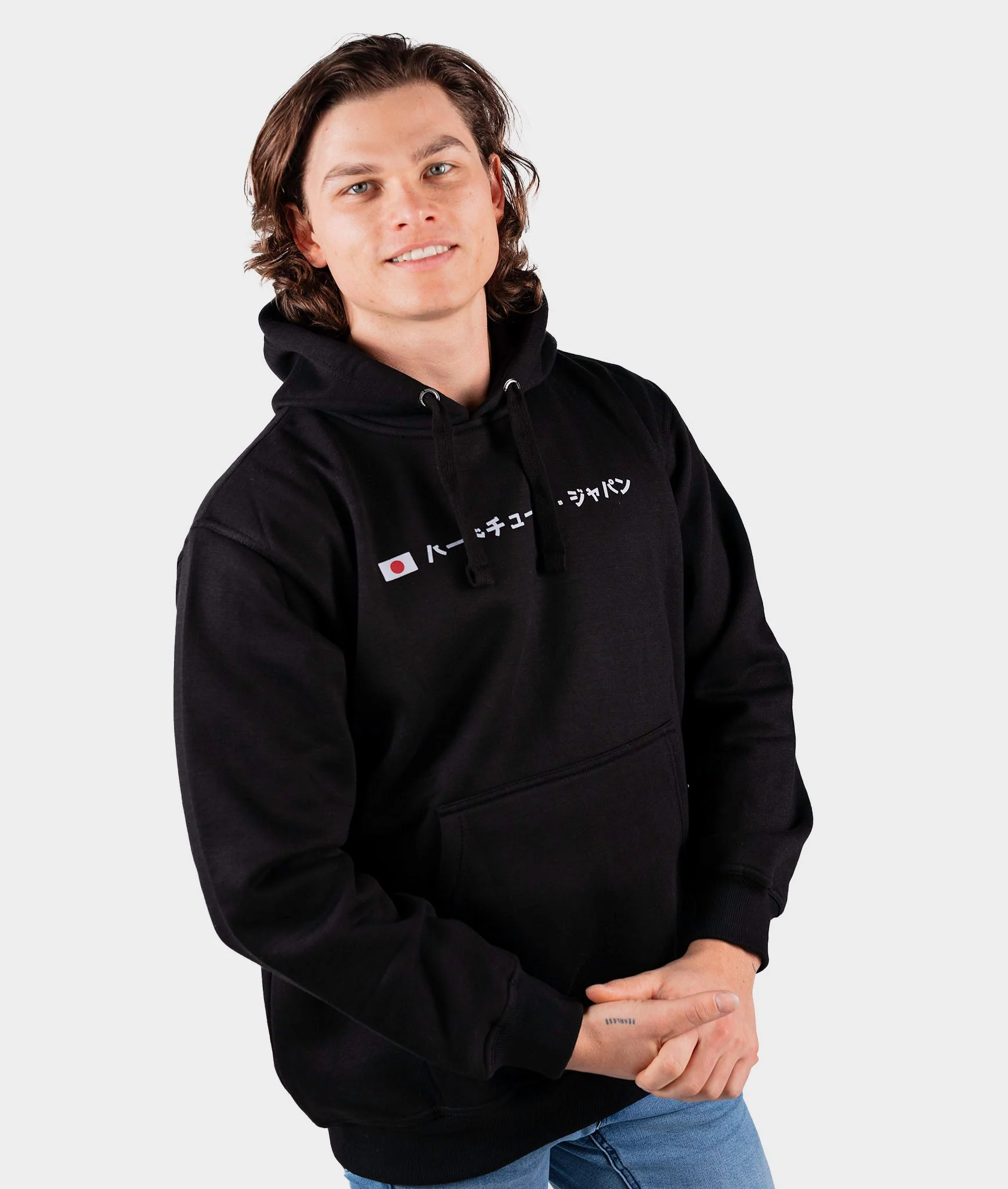 HardTuned Kanji Hoodie - Black - Image 6
