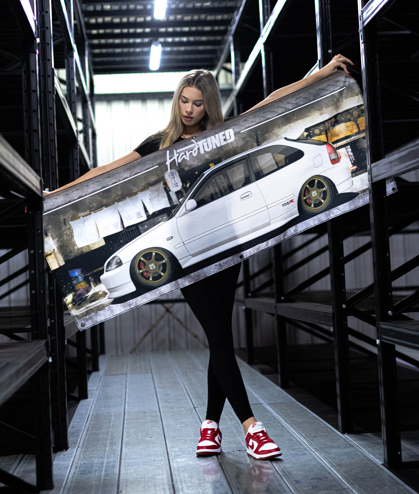 Honda Civic EK Garage Flag - Image 2