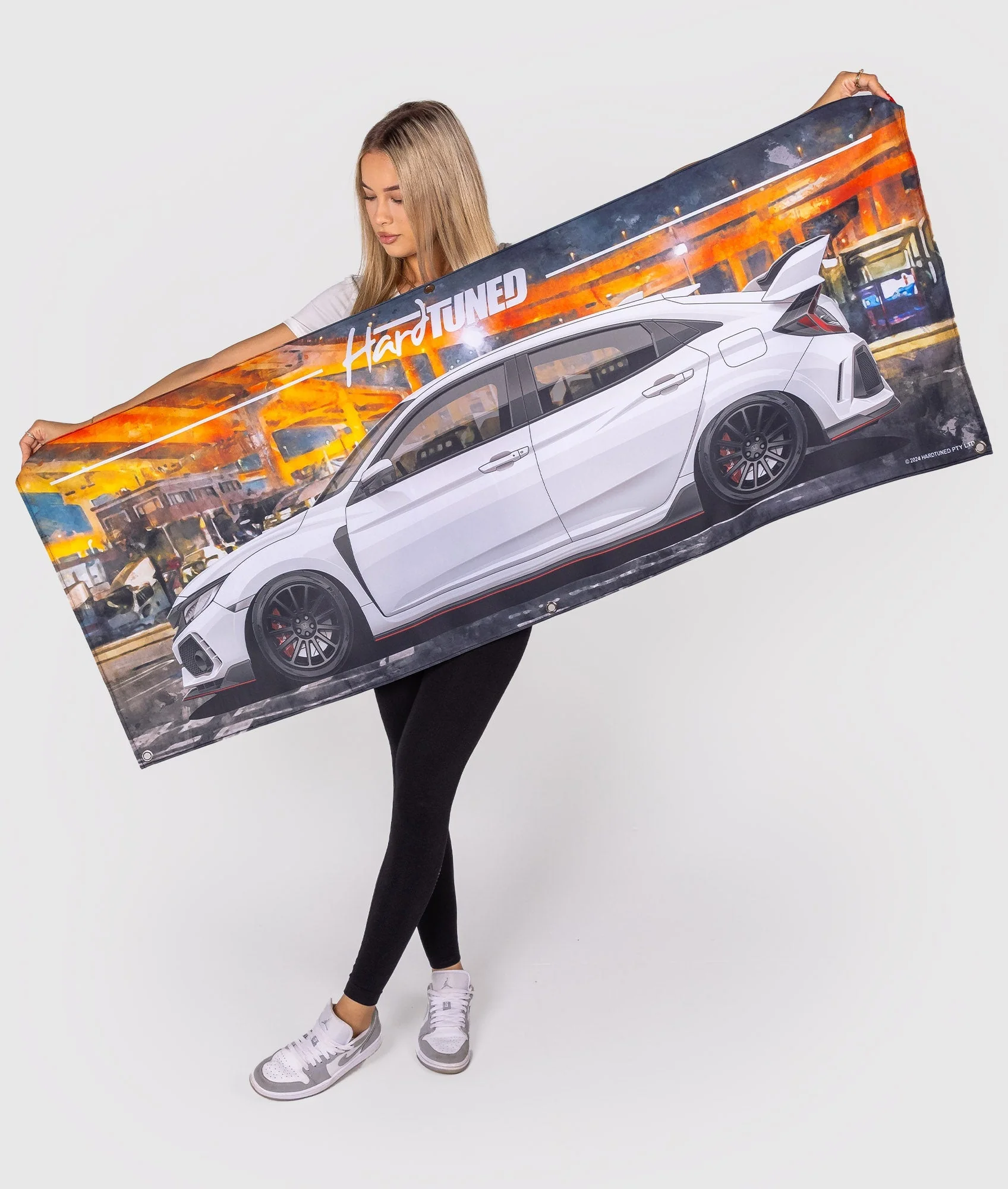 Honda Civic FK8 Garage Flag - Image 2