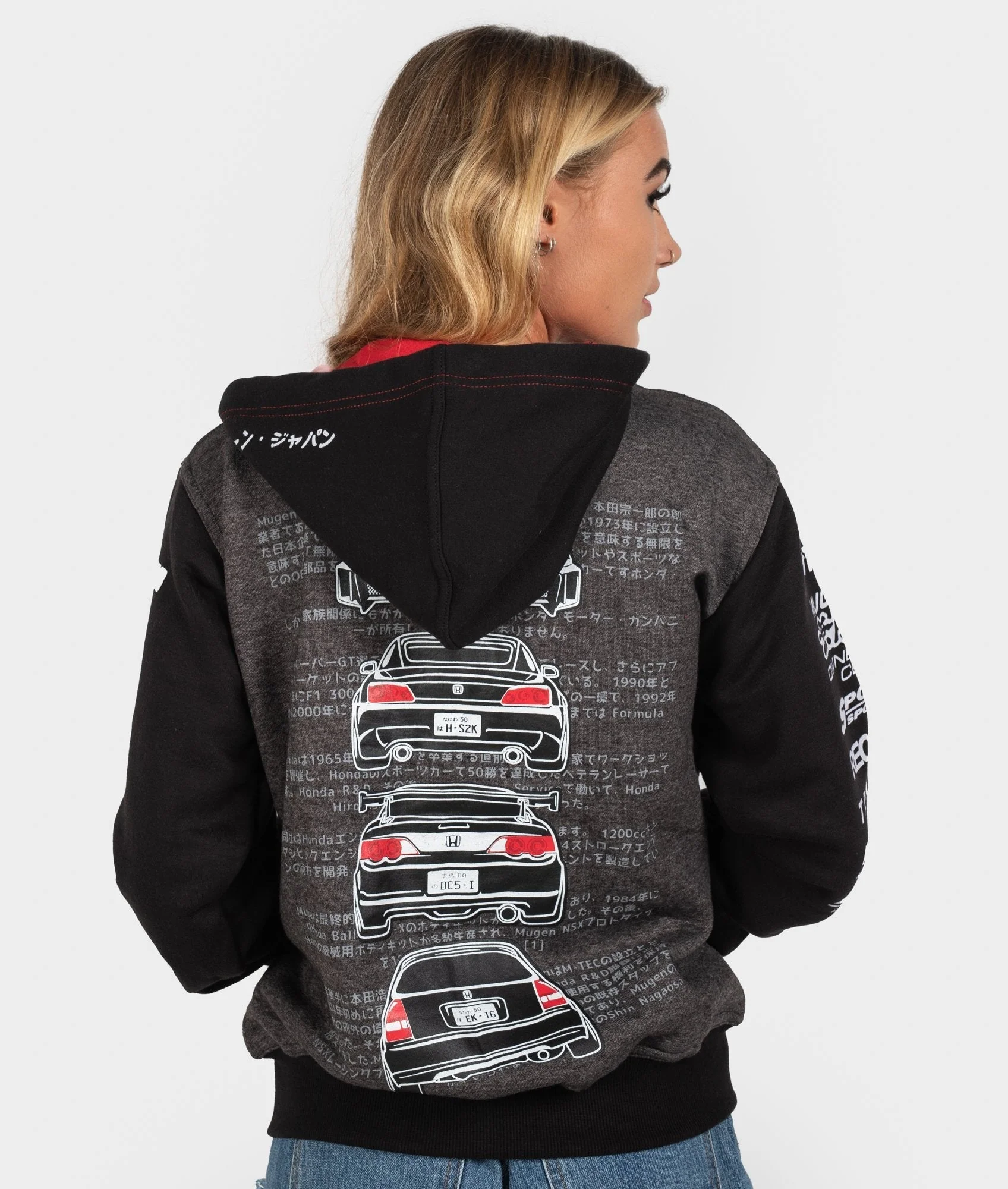 Honda Mugen Womens Hoodie - Image 3