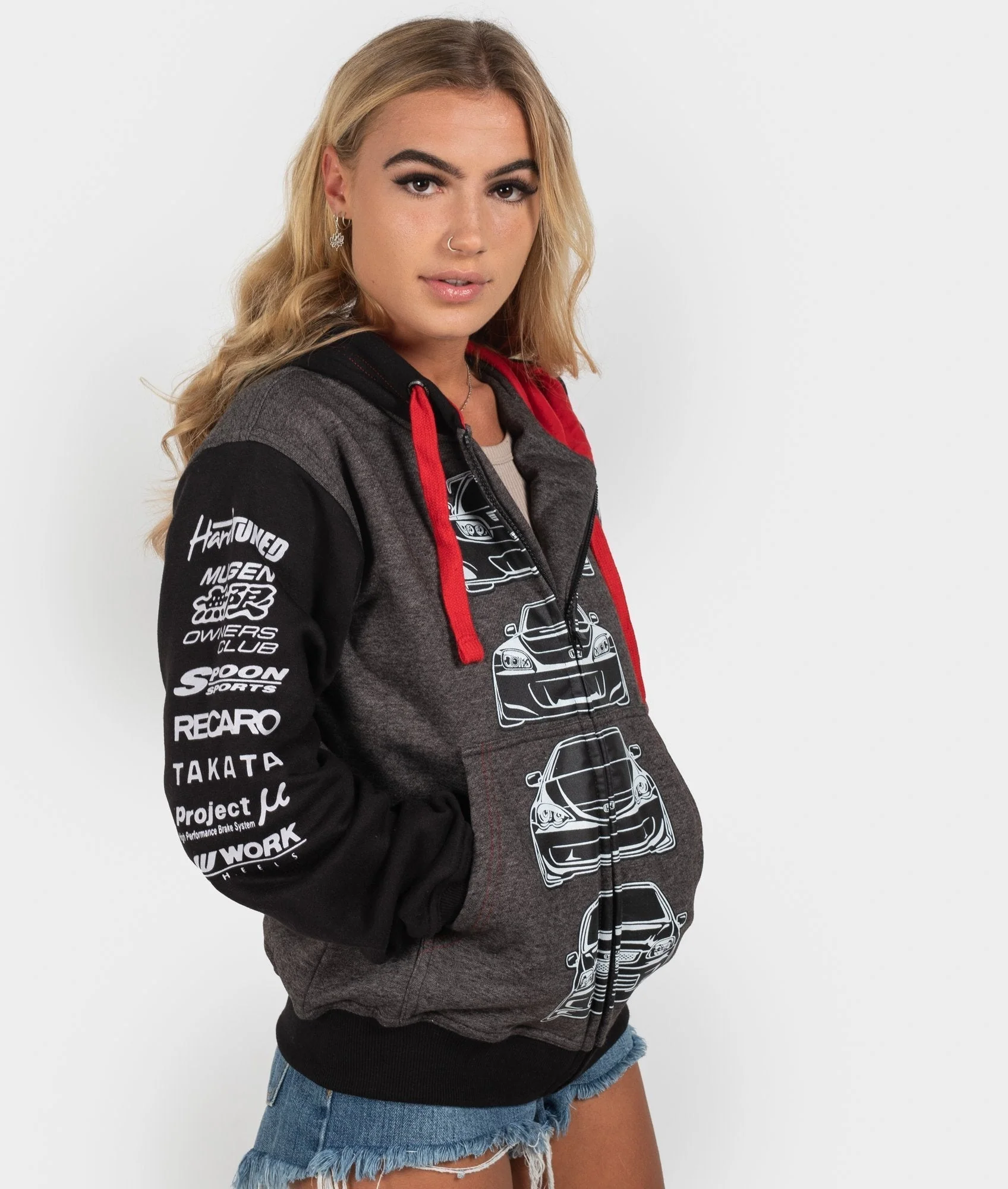 Honda Mugen Womens Hoodie - Image 4