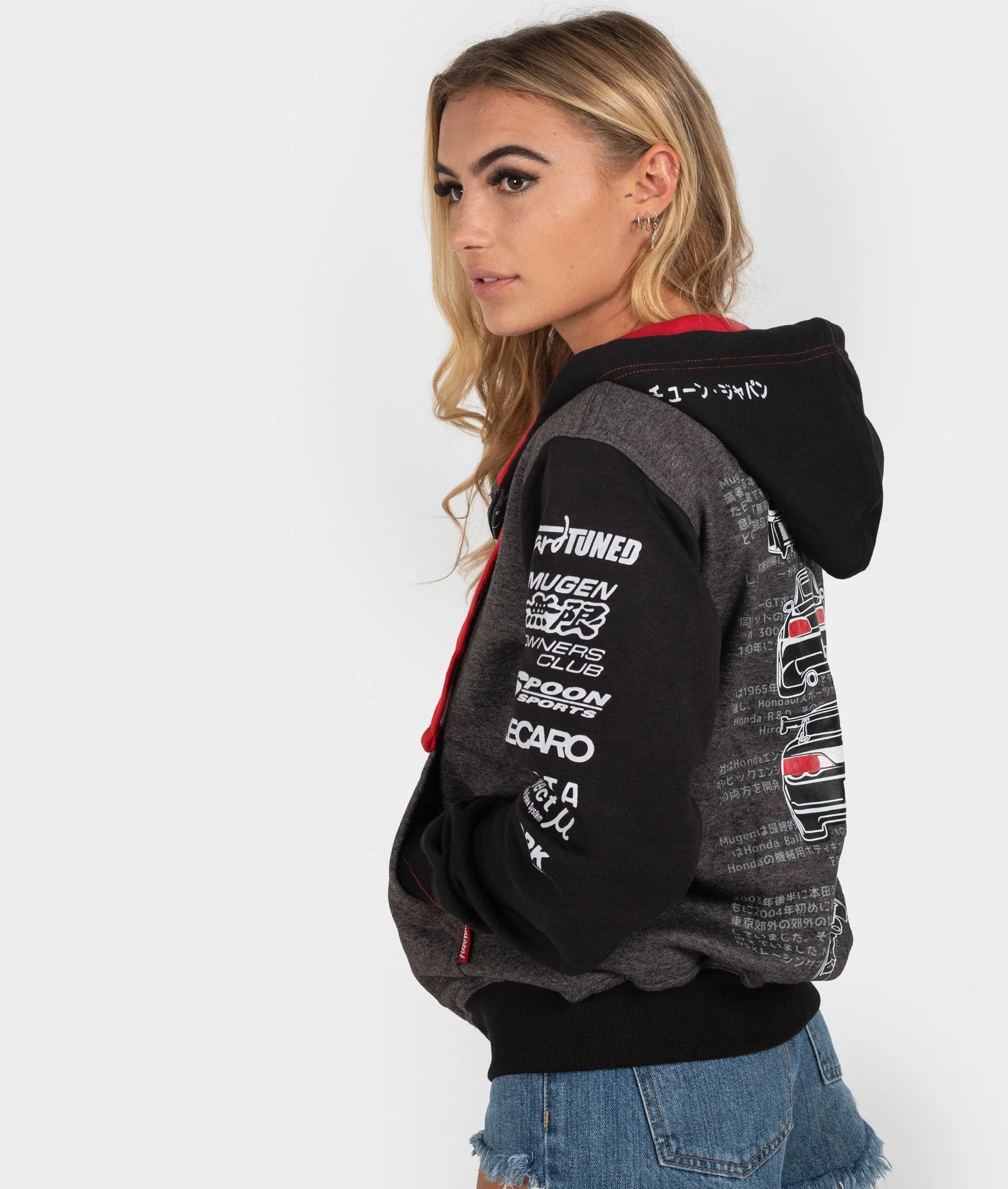 Honda Mugen Womens Hoodie - Image 7