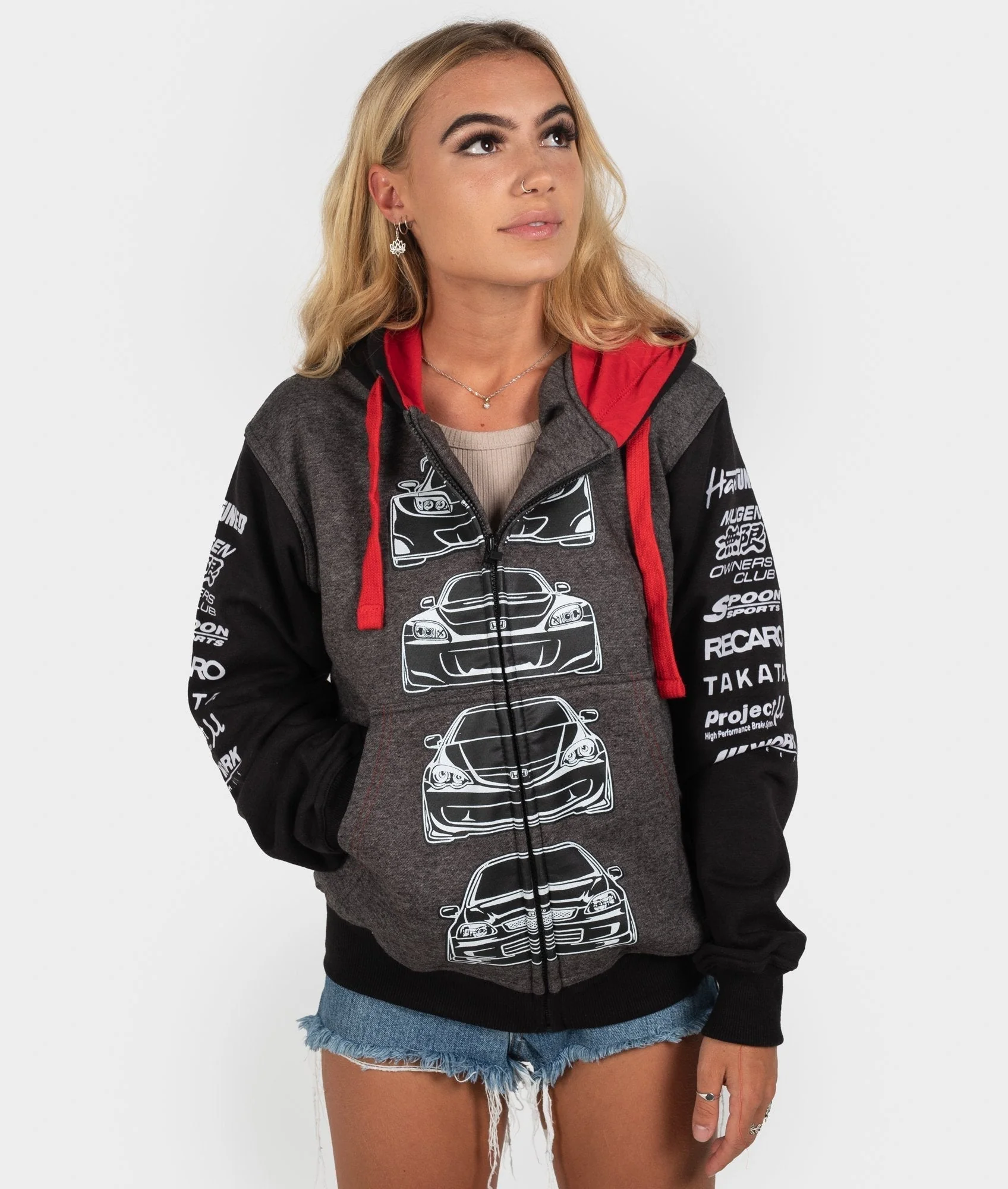 Honda Mugen Womens Hoodie - Image 8