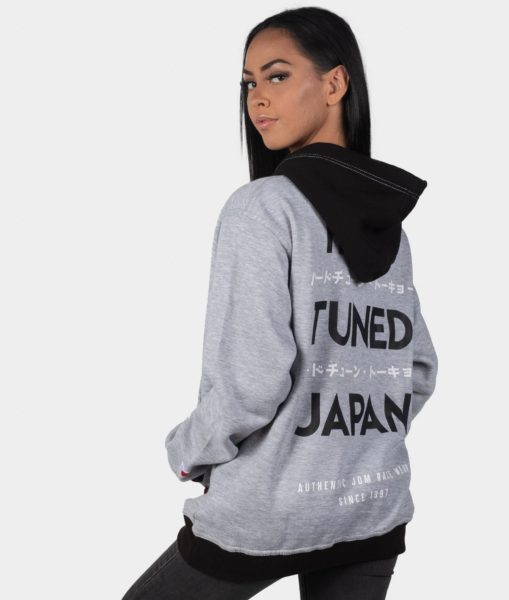 HTXJPN Crossing Womens Hoodie - Image 2