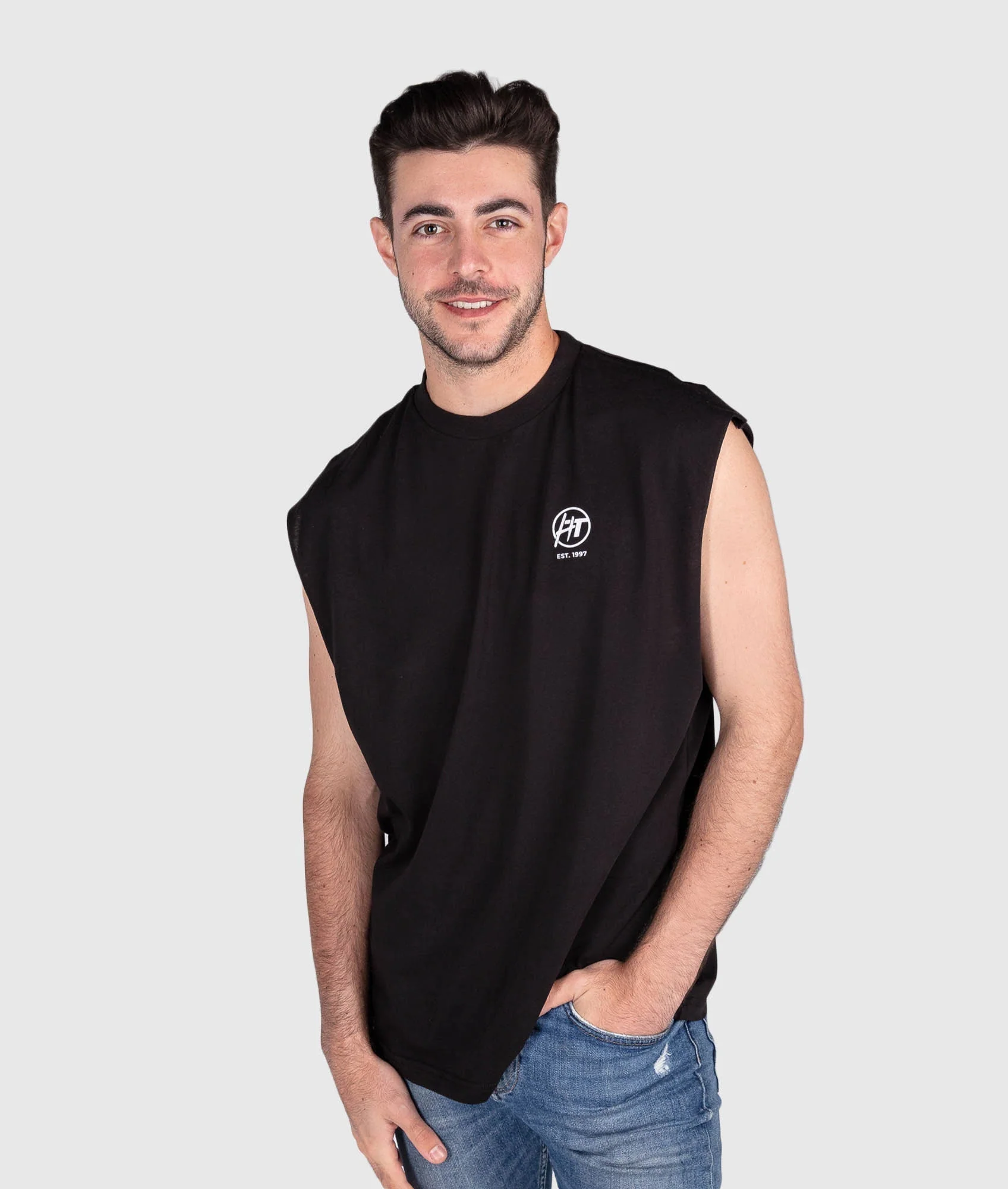 HTXJPN Crossing Tank Top - Black - Image 6