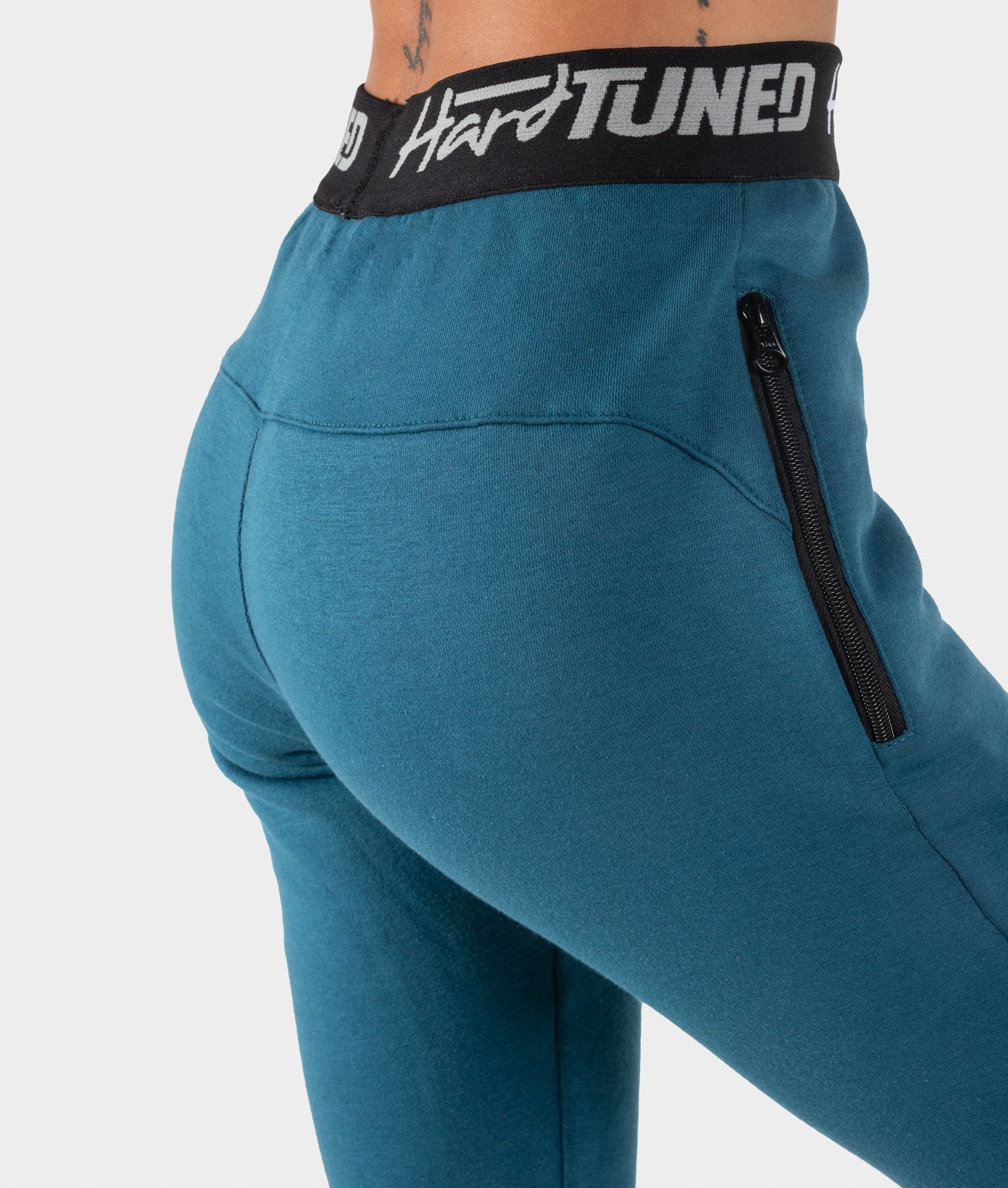 Ladies Power Over Trackies - Teal - Image 5