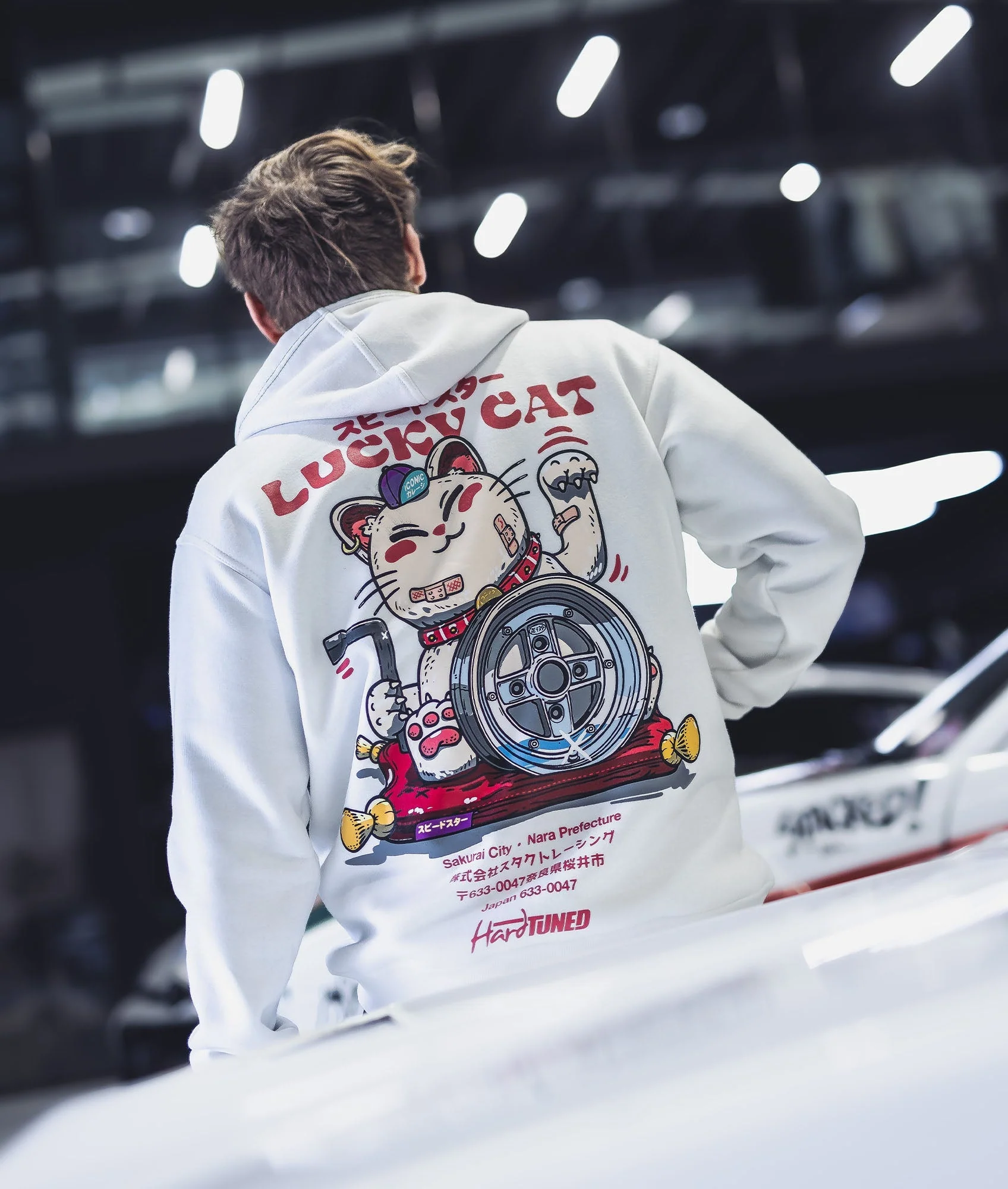 Lucky Cat Hoodie - Image 2