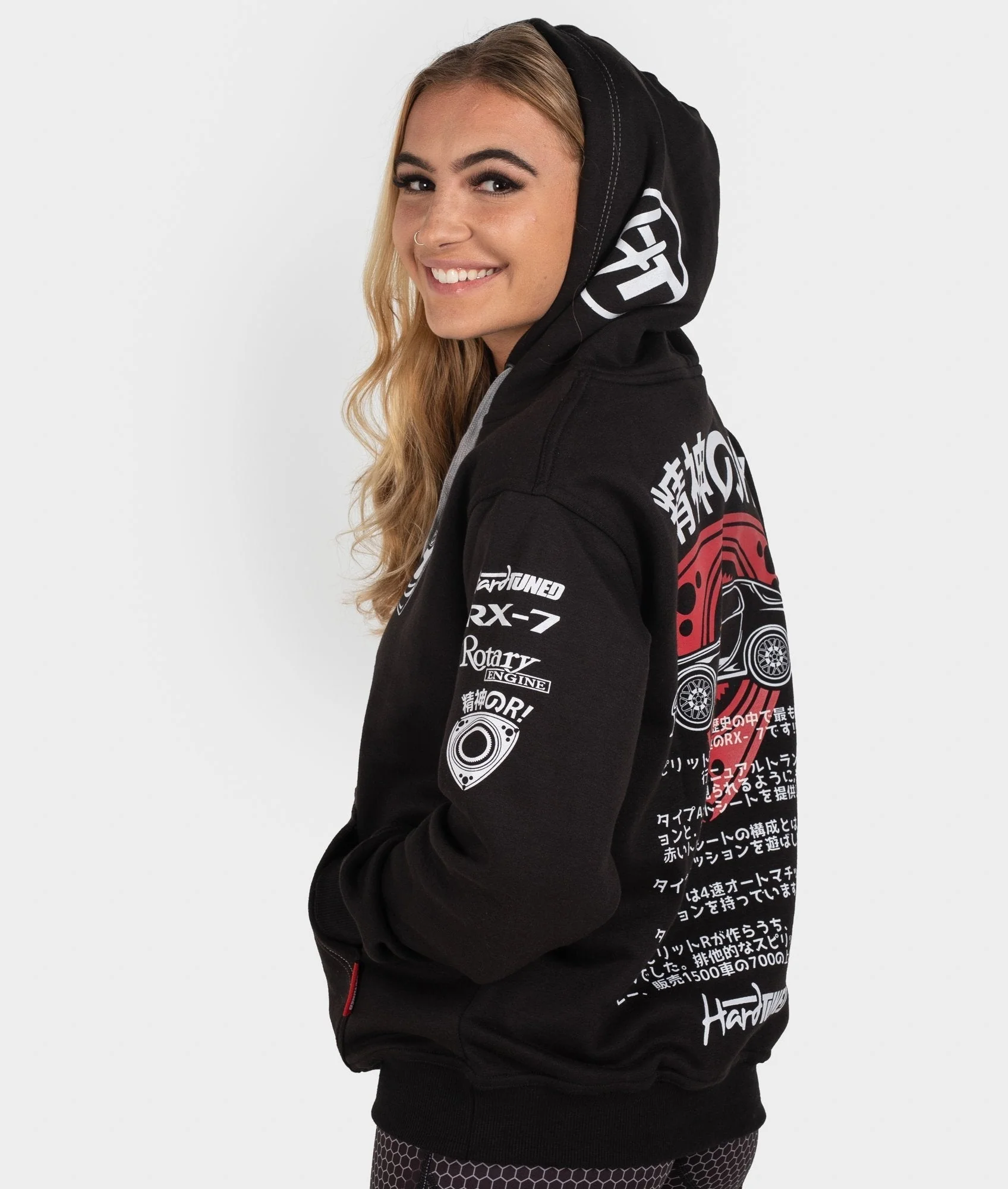 Mazda RX-7 Womens Pullover Hoodie - Image 6