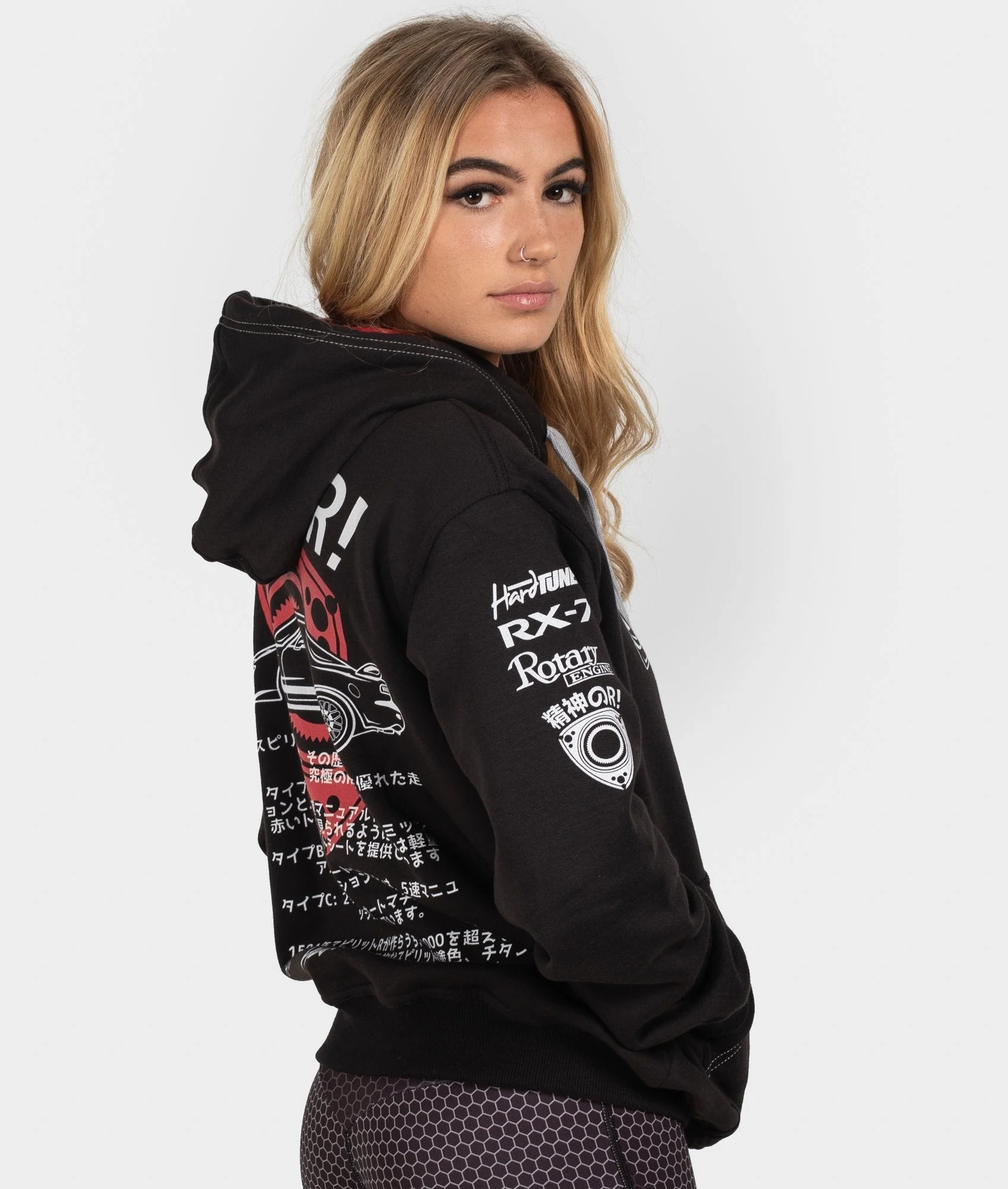 Mazda RX-7 Womens Pullover Hoodie - Image 7