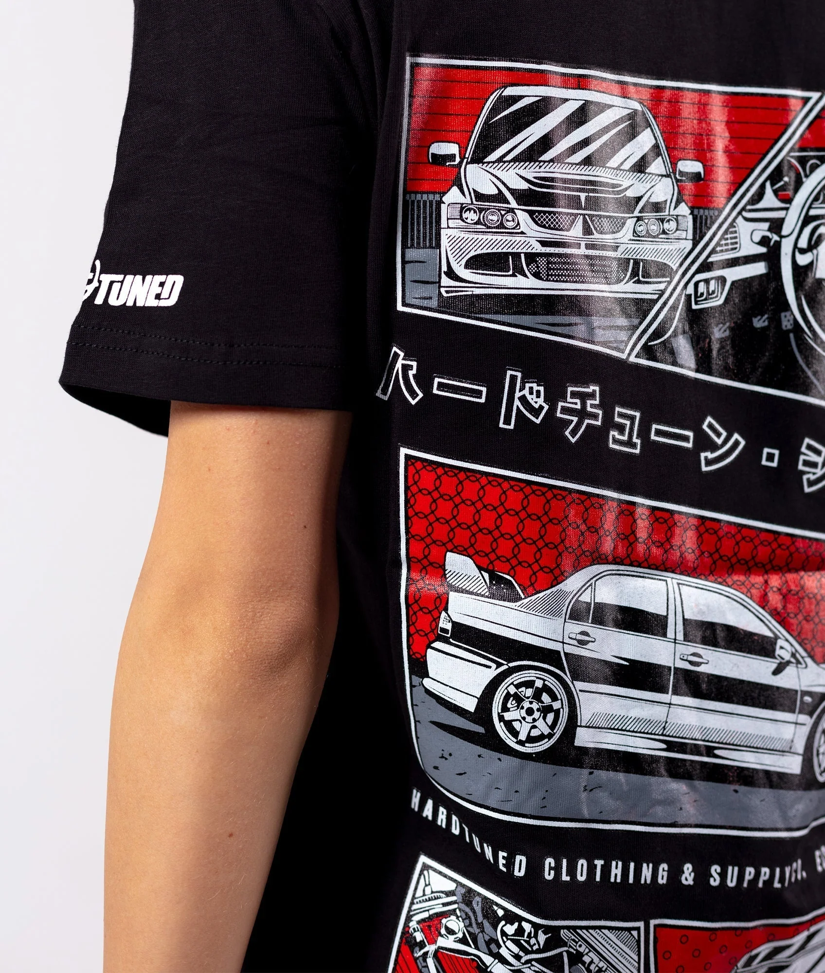 Mitsubishi EVO 8 Fragment Womens Tee - Image 5