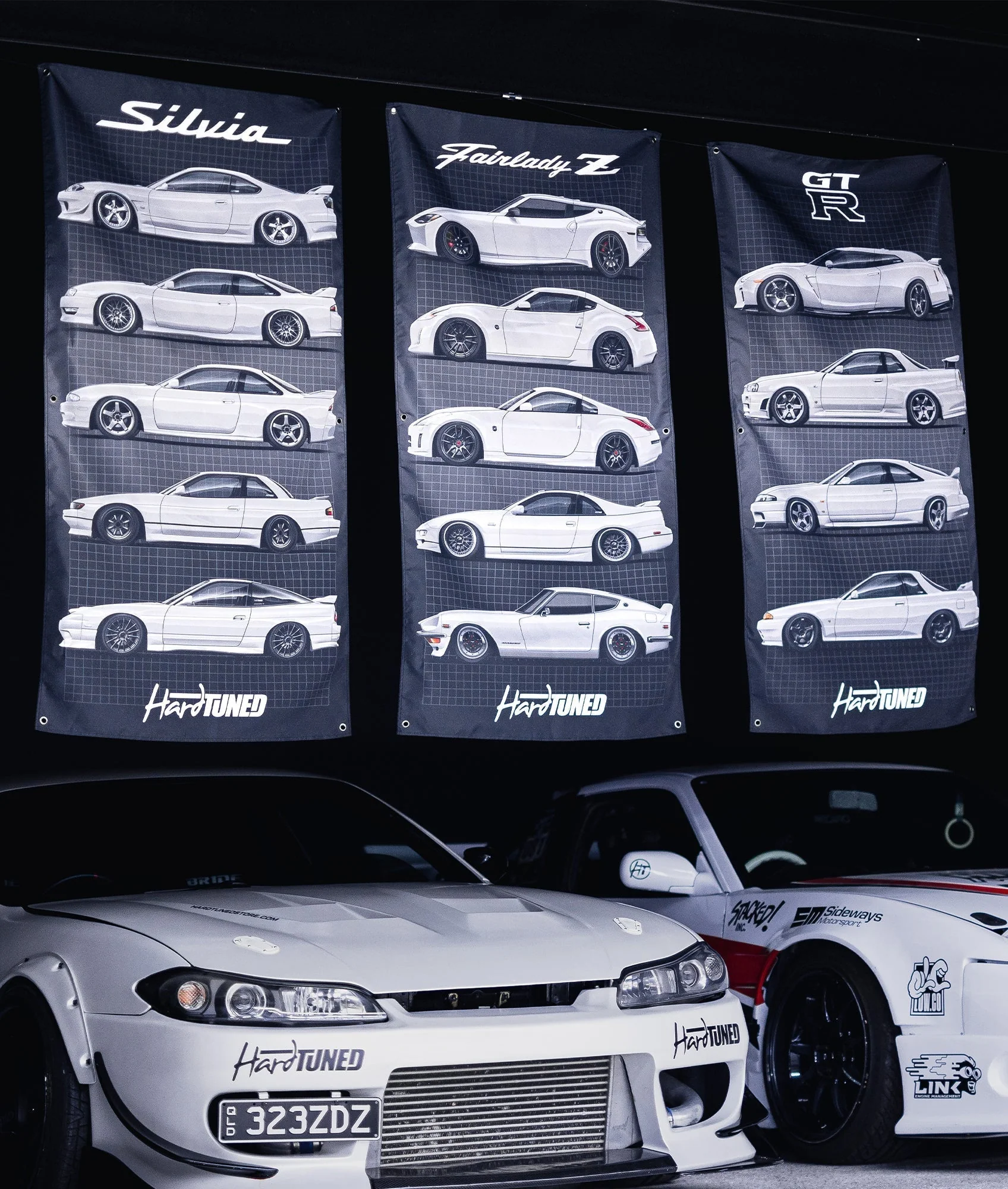 Nissan GTR Generations Garage Flag - Image 5