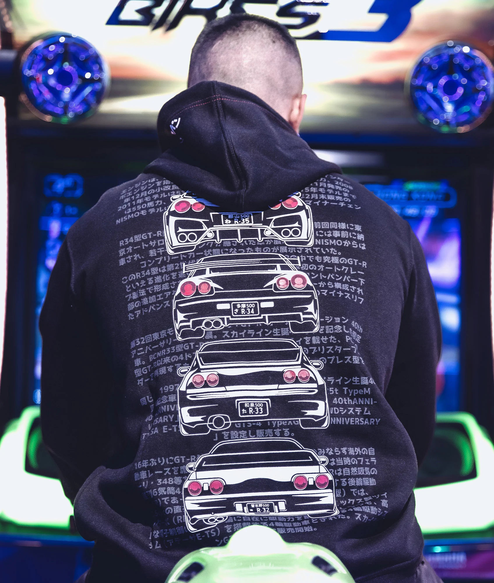 Nissan Skyline GTR Pullover Hoodie - Image 7