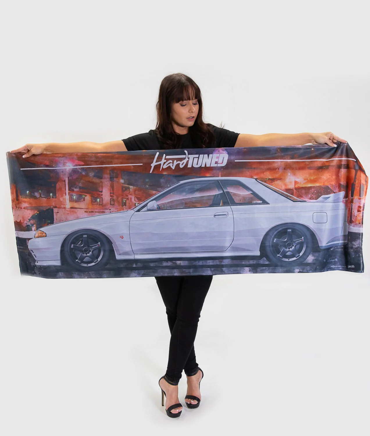 Nissan Skyline R32 GTR Garage Flag