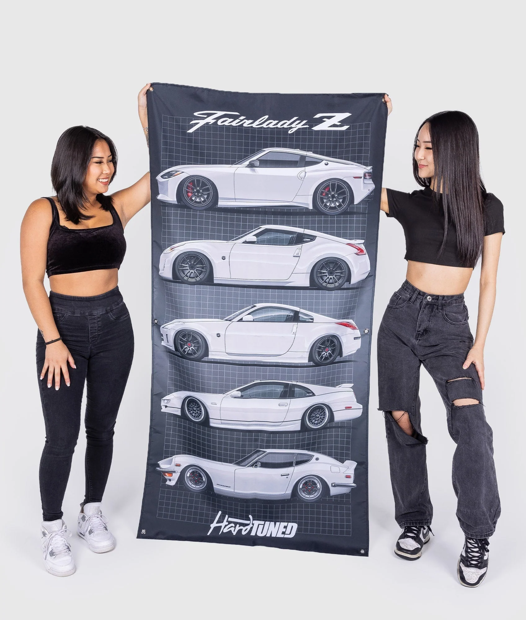 Nissan Z Generations Garage Flag