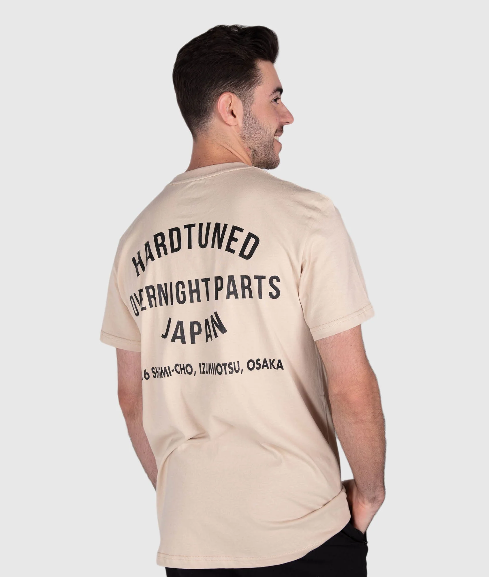 Overnight Parts Tee - Tan - Image 6