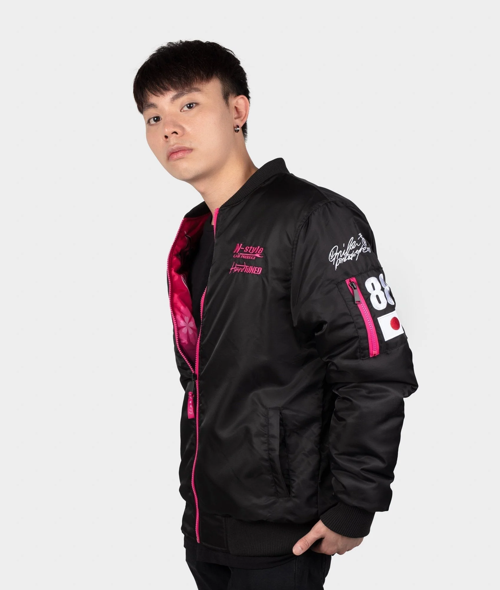 Pinkstyle - Drift Team Bomber Jacket - Image 5