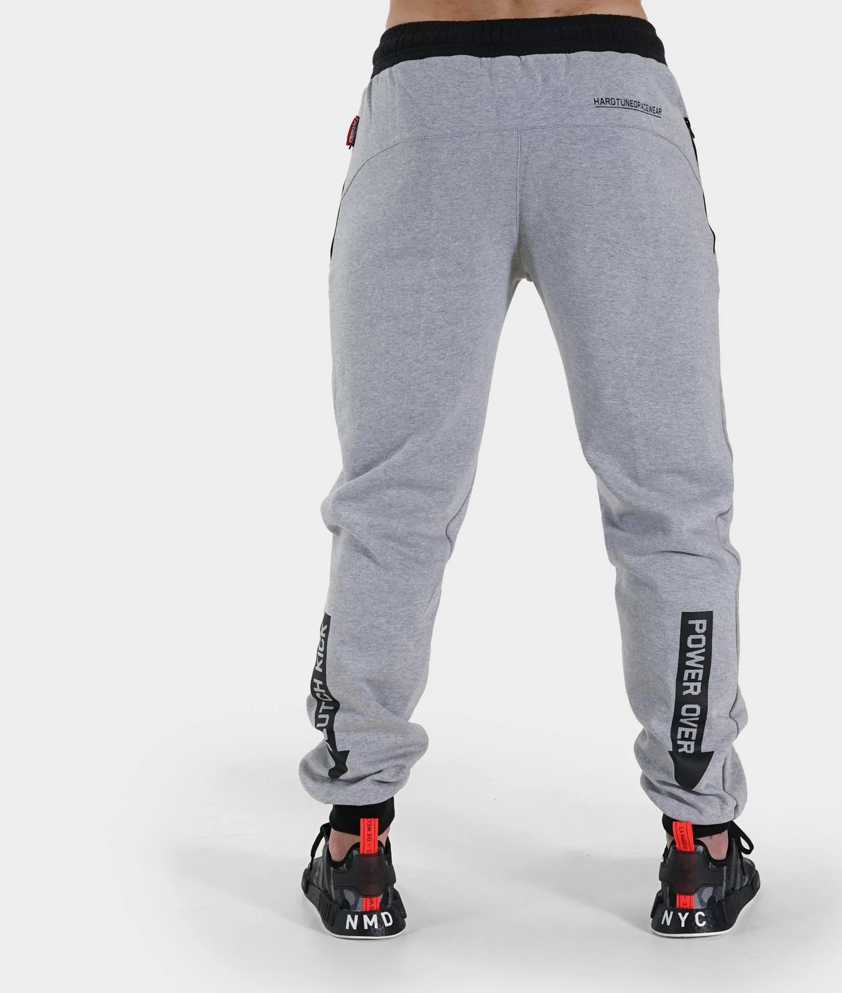 Mens Power Over Track Pants - Gray - Image 4