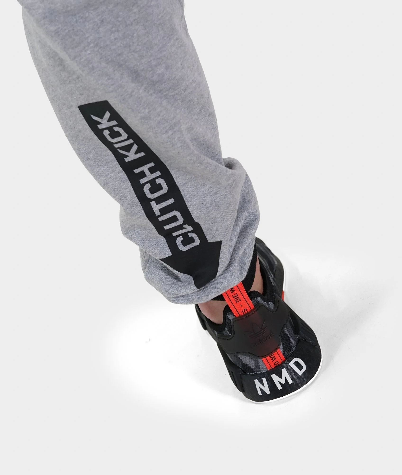 Mens Power Over Track Pants - Gray - Image 7