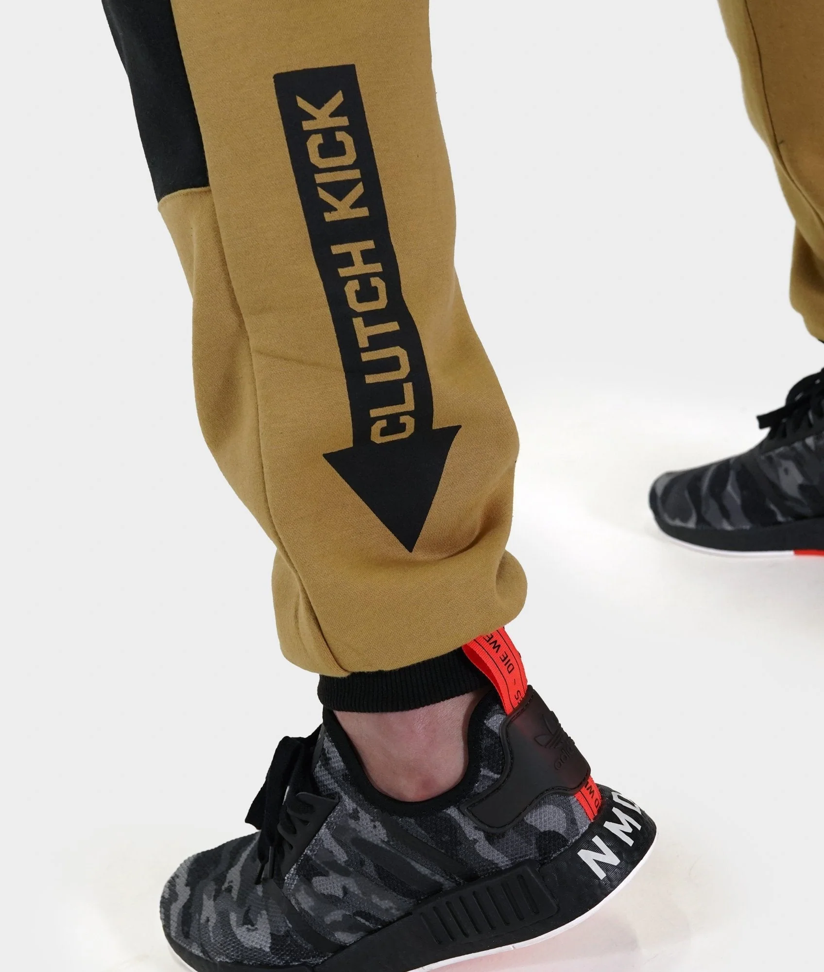 Mens Power Over Track Pants - Tan - Image 5