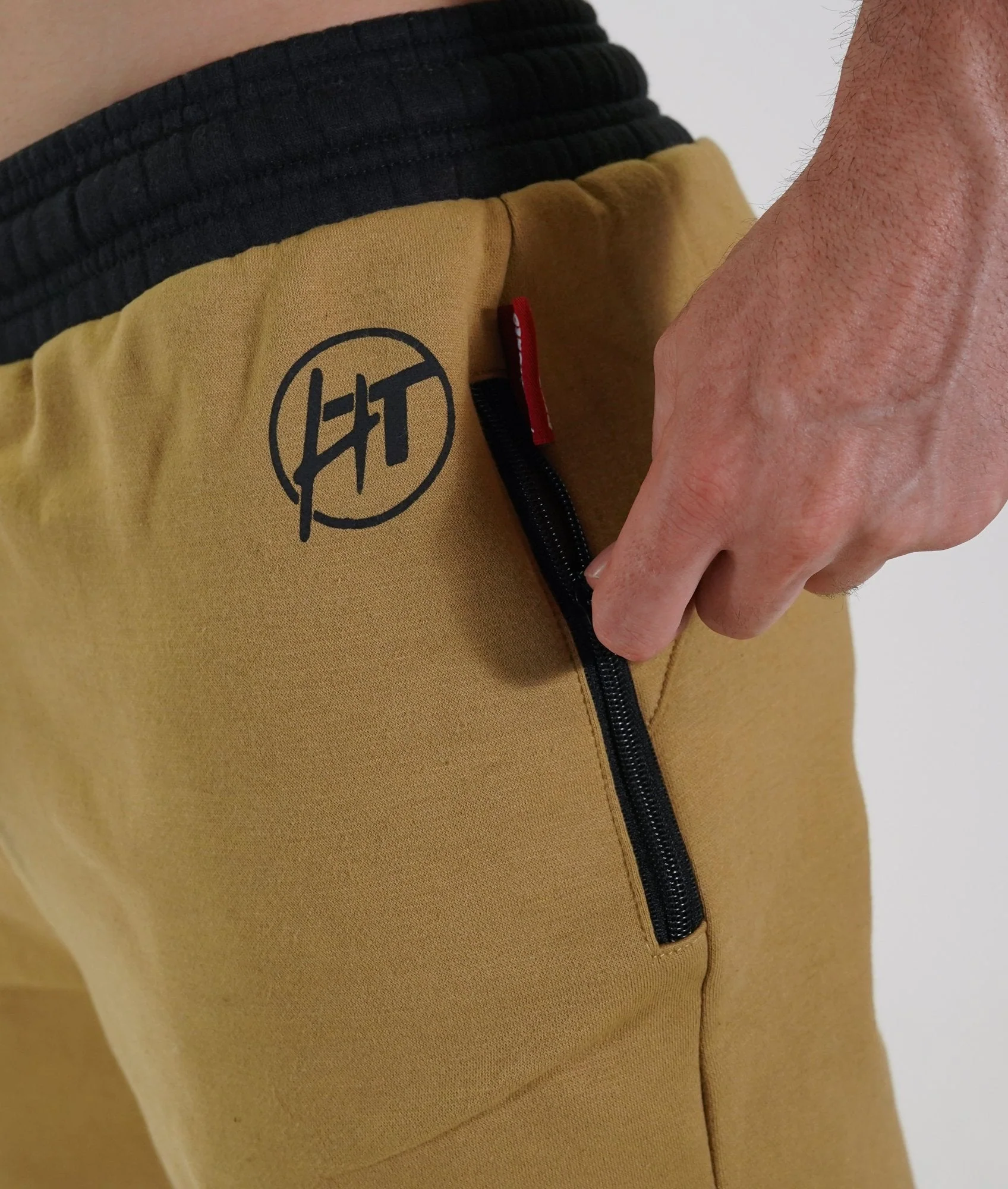 Mens Power Over Track Pants - Tan - Image 7