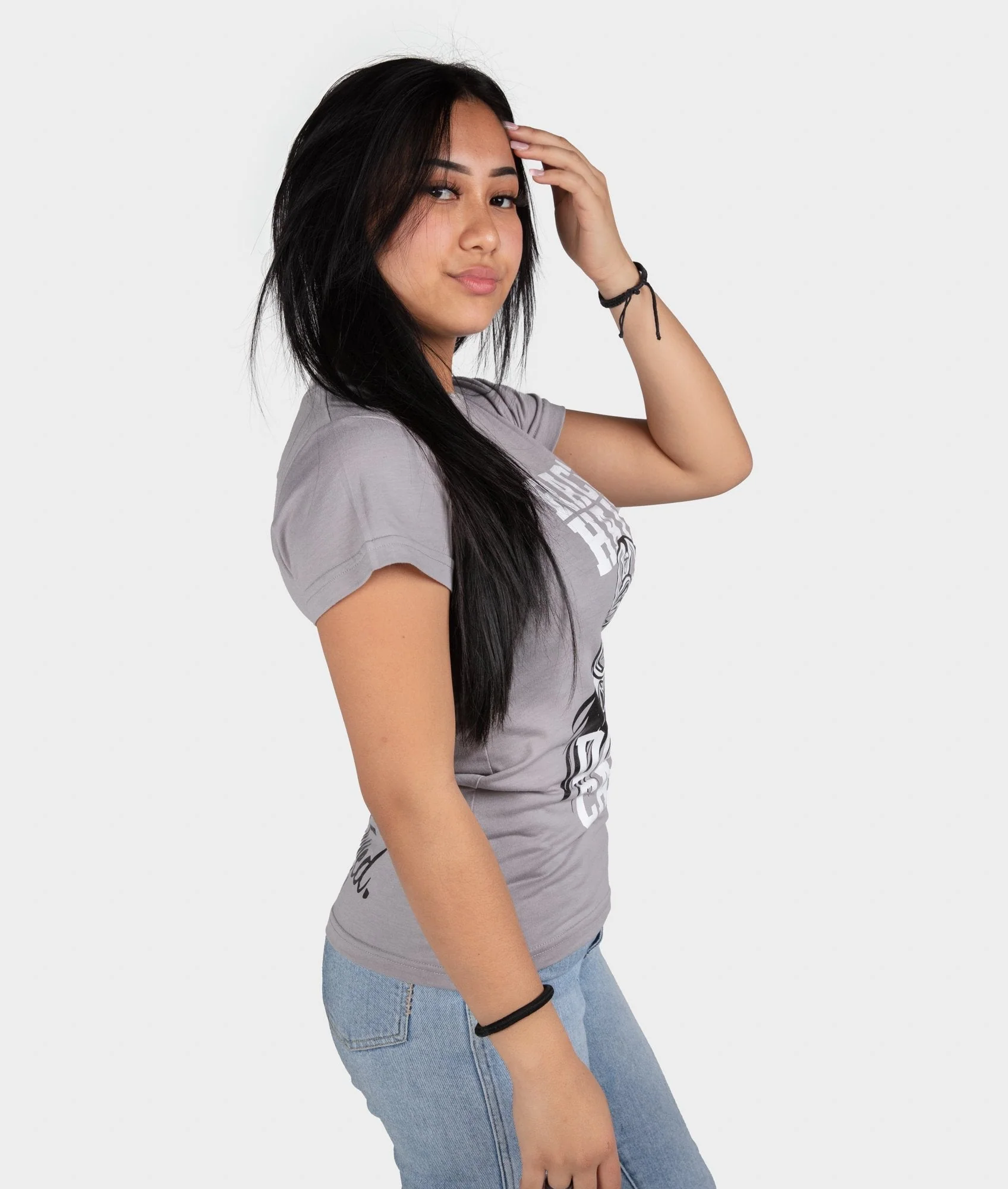Race Hair Don't Care Womens Tee - Image 7