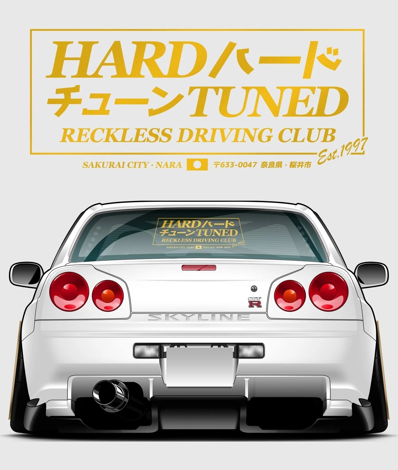 HardTuned Reckless Driving Club - XL Slap - Image 3