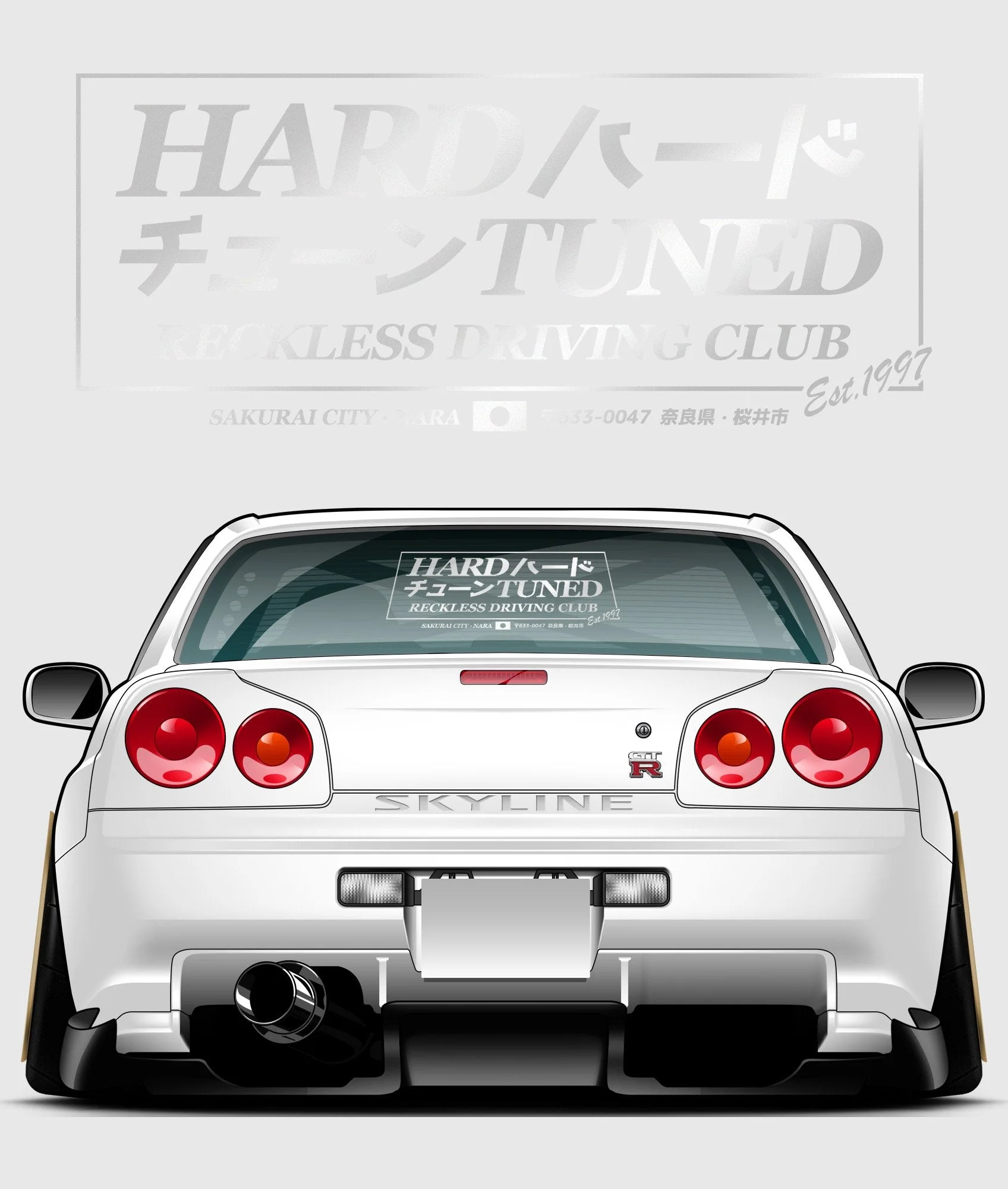 HardTuned Reckless Driving Club - XL Slap - Image 5