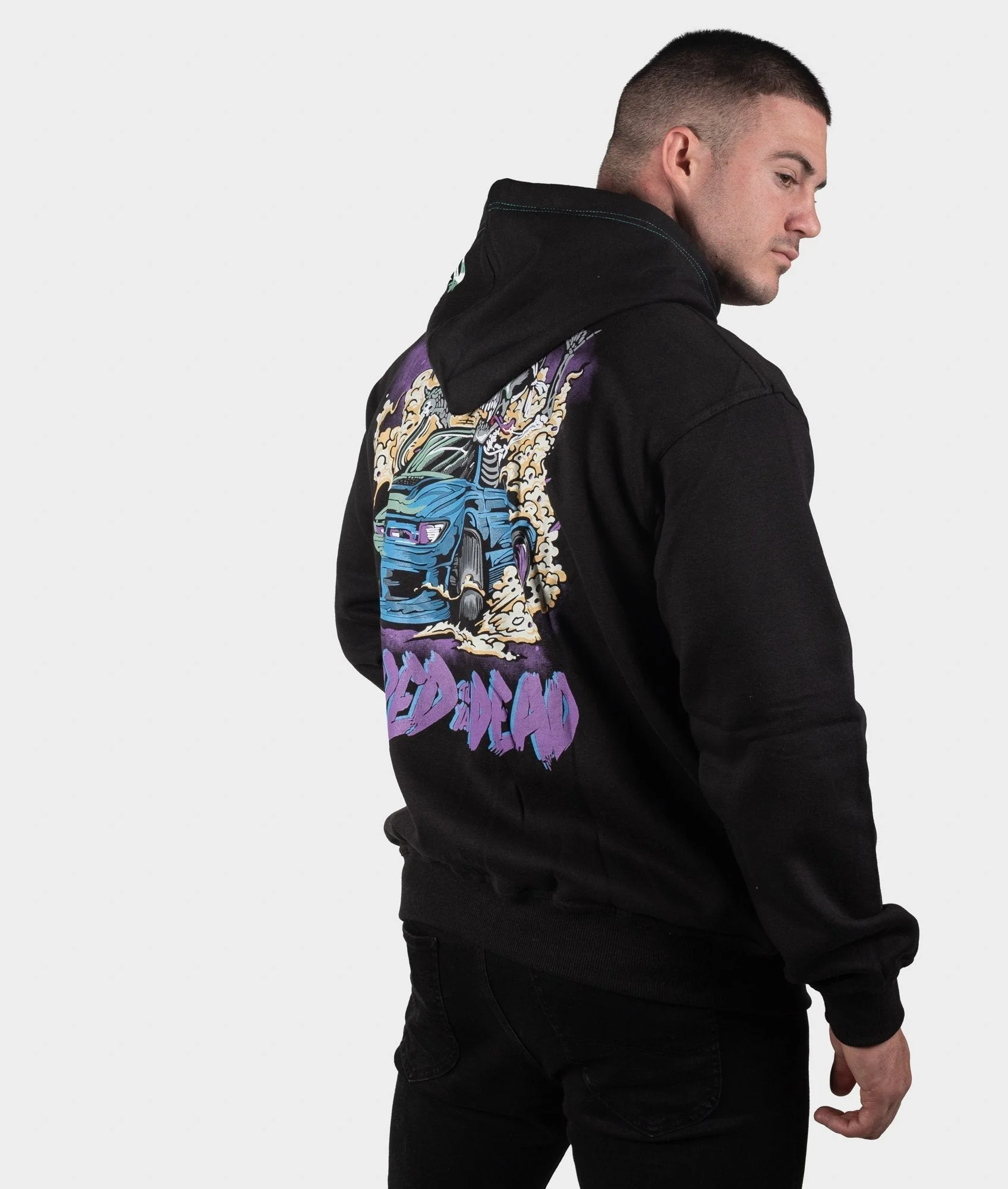 Shred Till Ya Dead Hoodie - Image 6