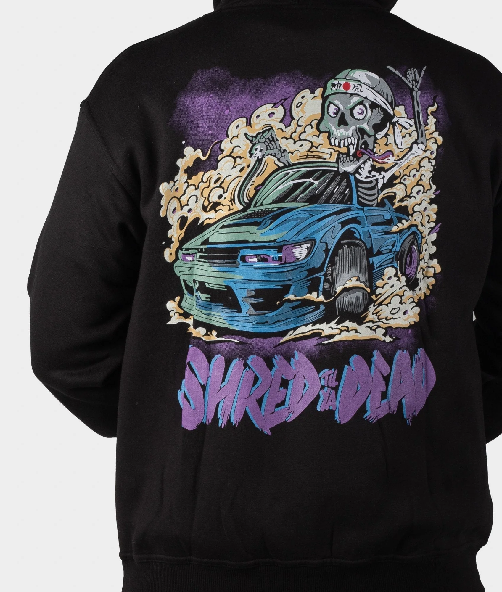 Shred Till Ya Dead Hoodie - Image 7