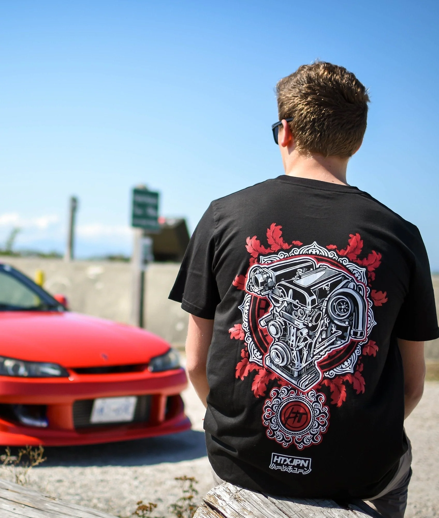 SR20 Tattoo Band Tee - Image 2