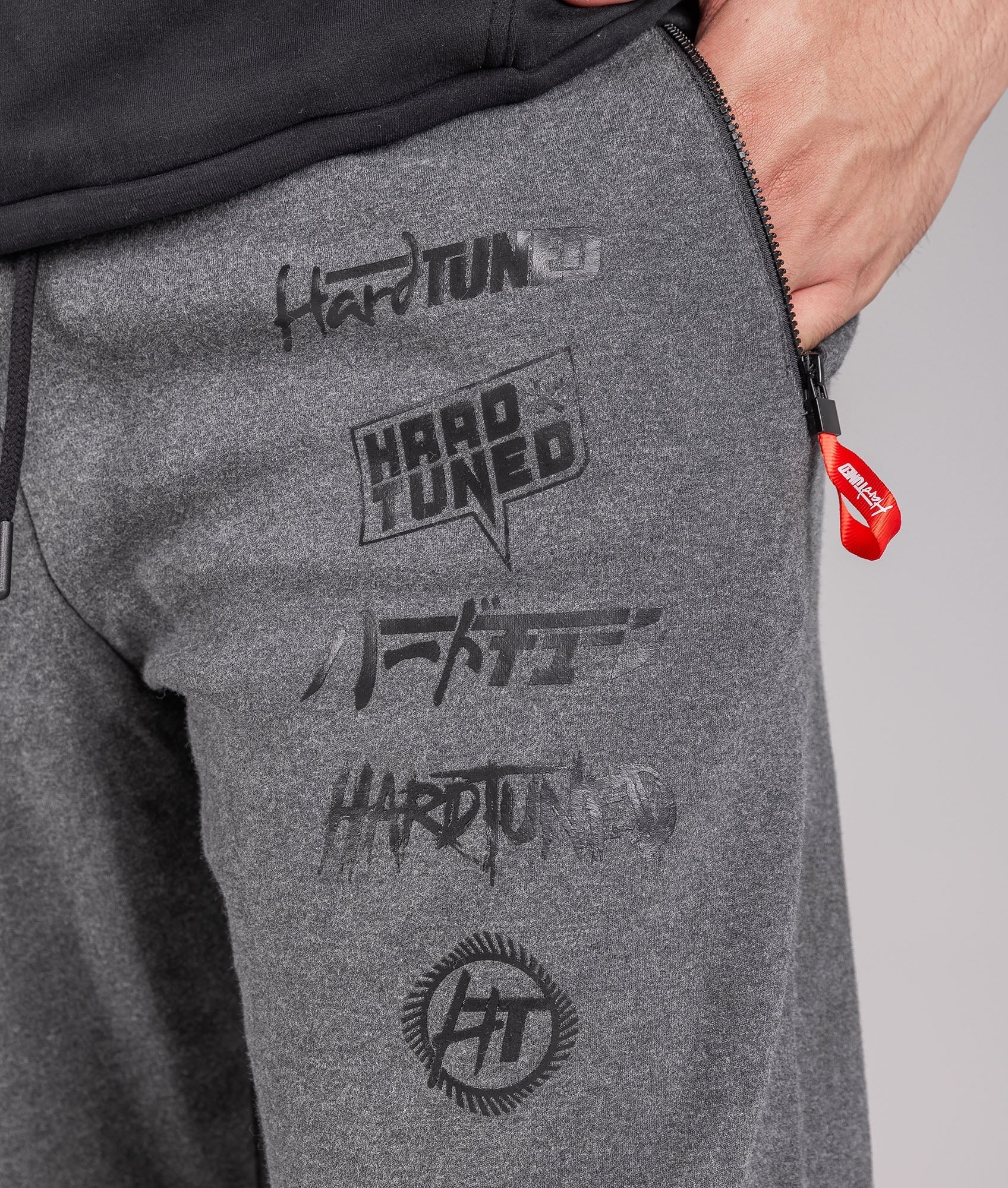 Clutch Kick P1 Fleece Track Pants - Charcoal - Image 5