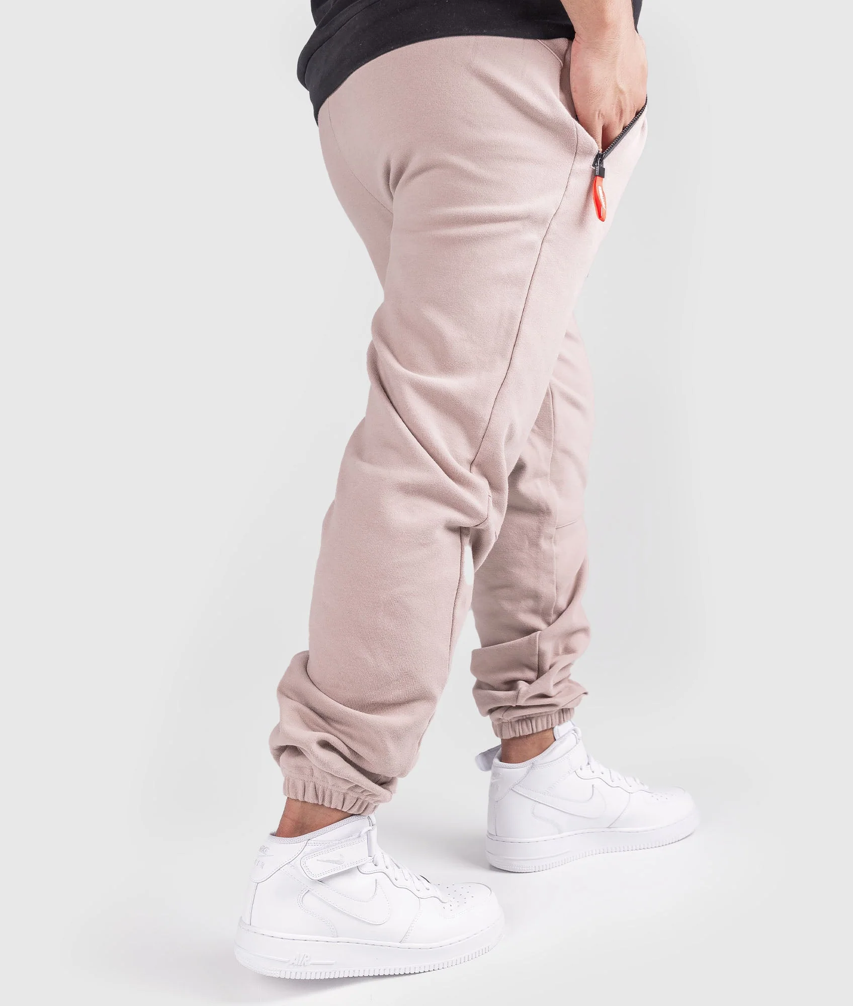 Katakana P1 Fleece Track Pants - Latte - Image 5