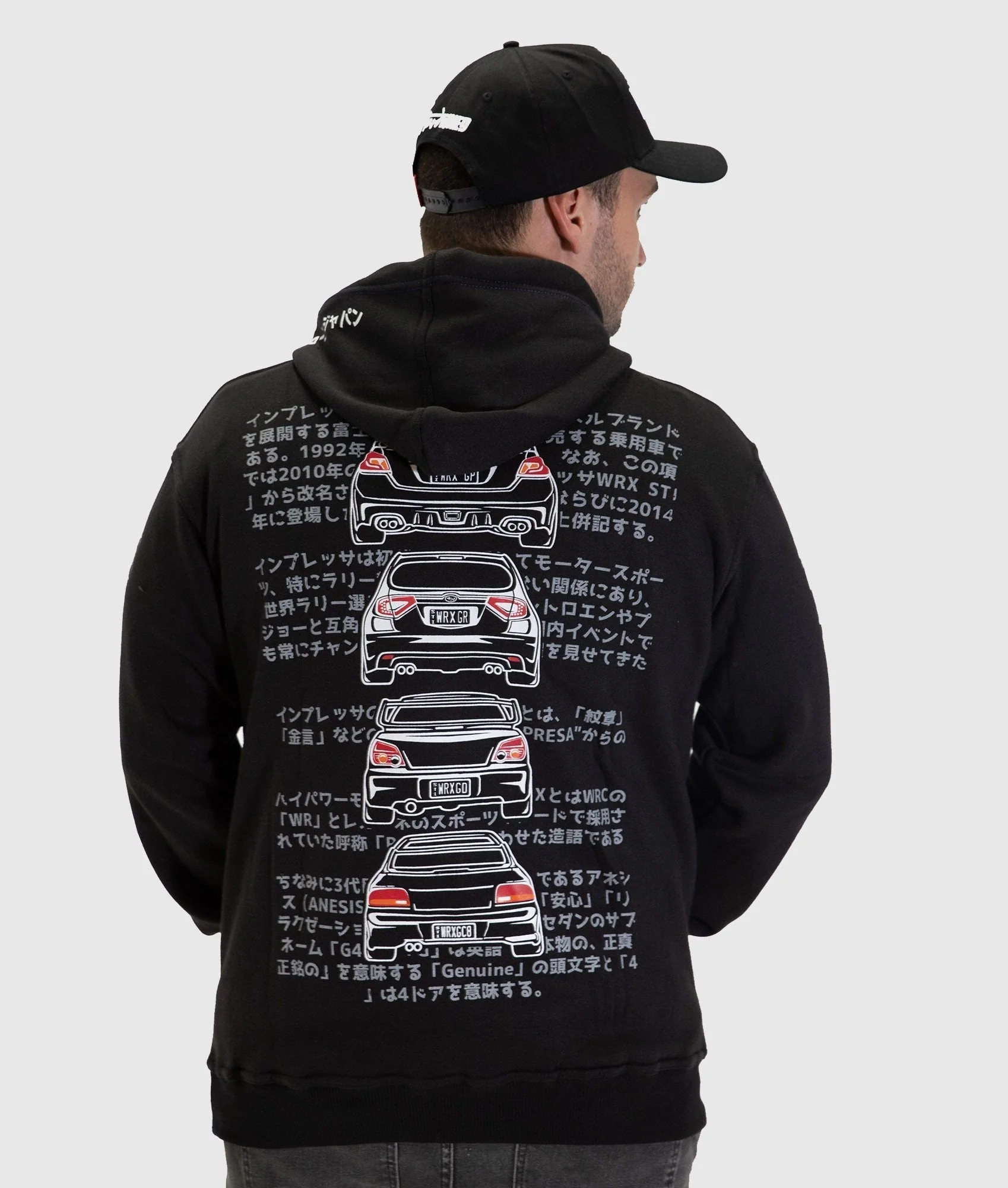 Subaru WRX STI Pullover Hoodie - Image 2