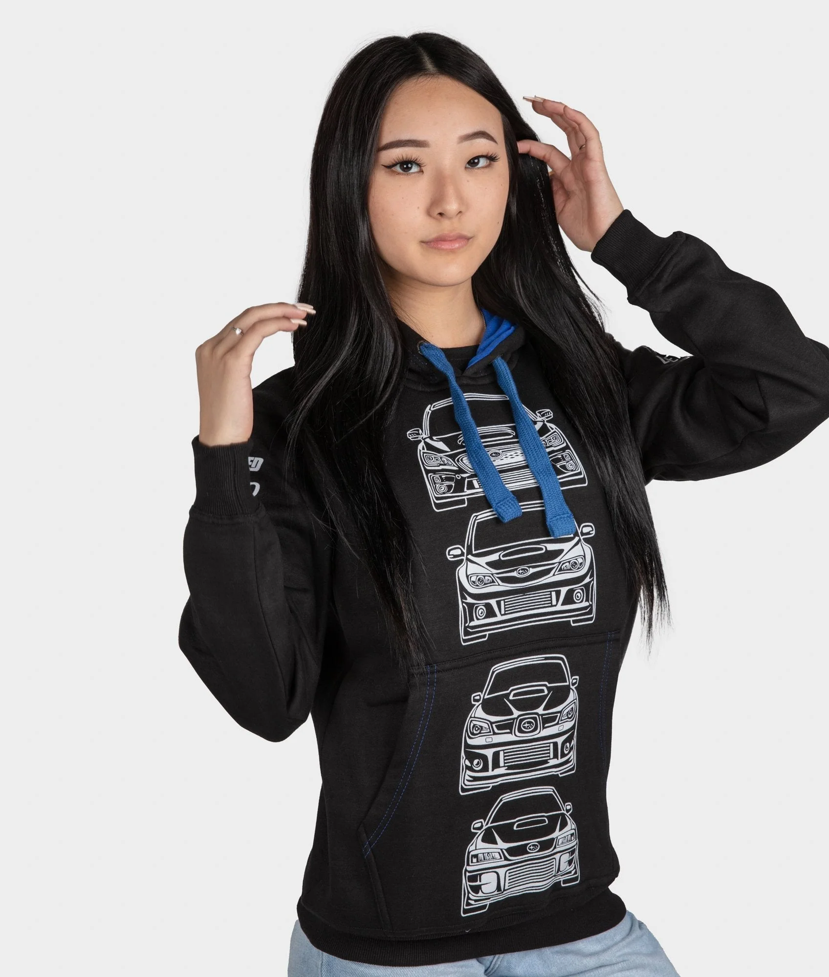 Subaru WRX STI Womens Pullover - Image 7