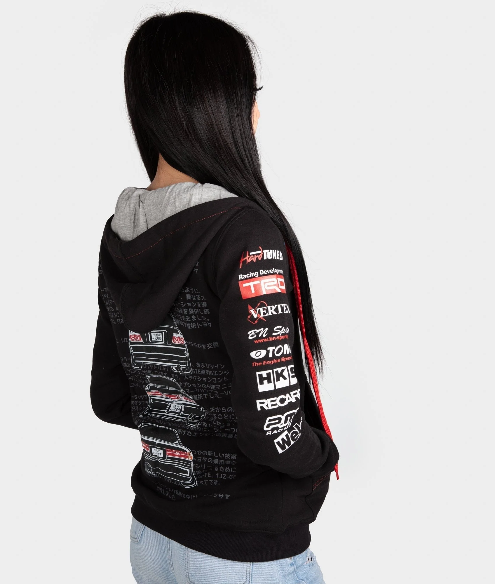 Toyota JZX Womens Hoodie - Image 5