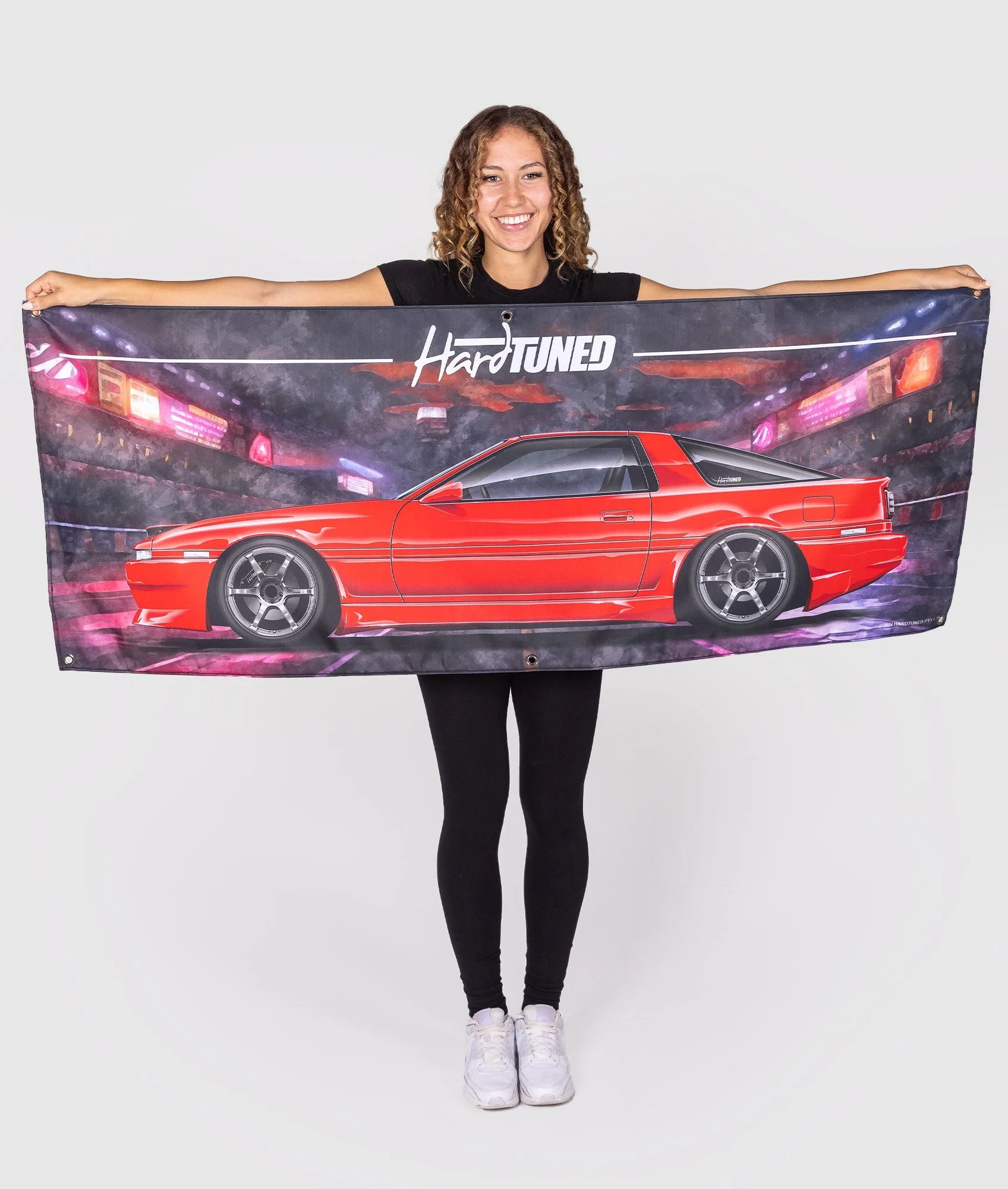 Toyota MK3 Supra Garage Flag