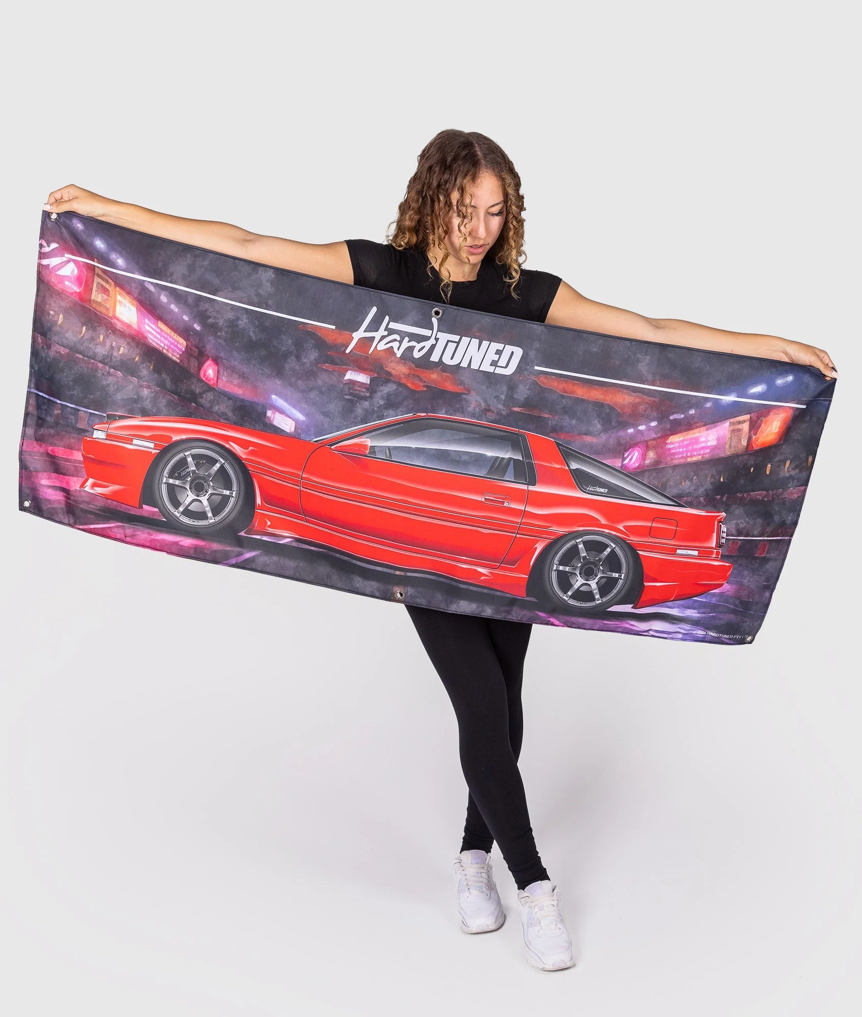 Toyota MK3 Supra Garage Flag - Image 2