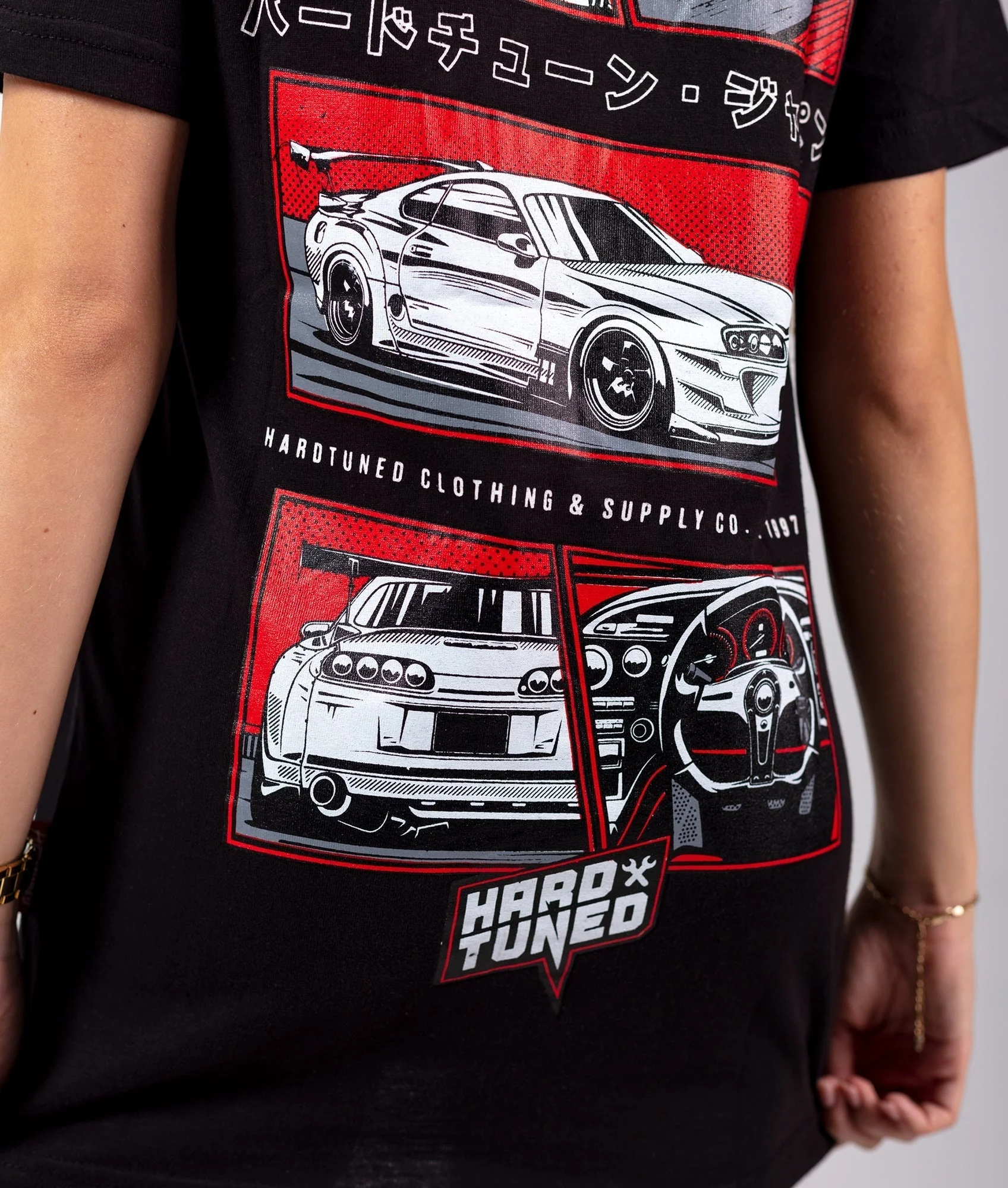 Toyota Supra MKIV Fragment Womens Tee - Image 4