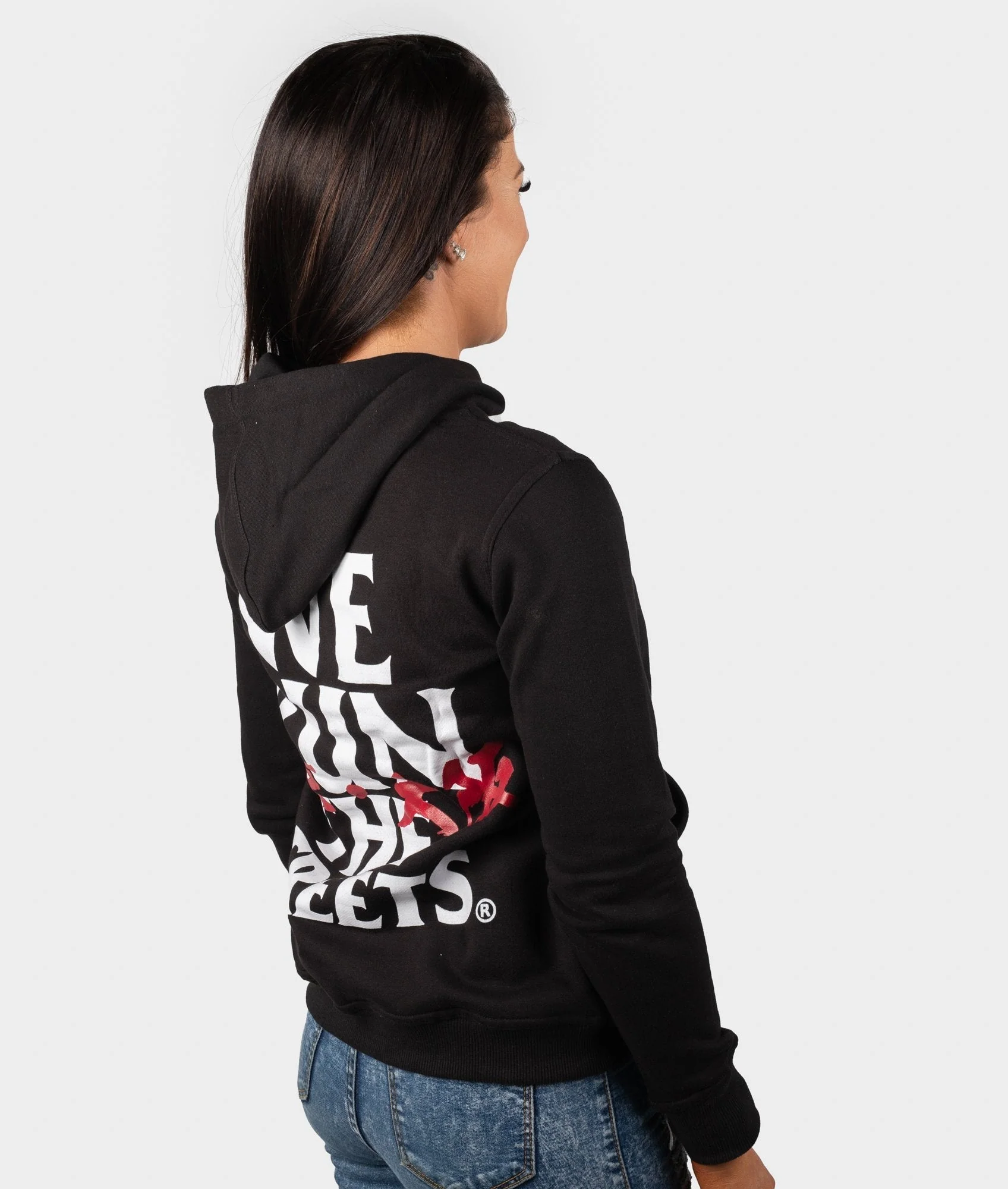 We Run The Streets Womens Hoodie - Image 7