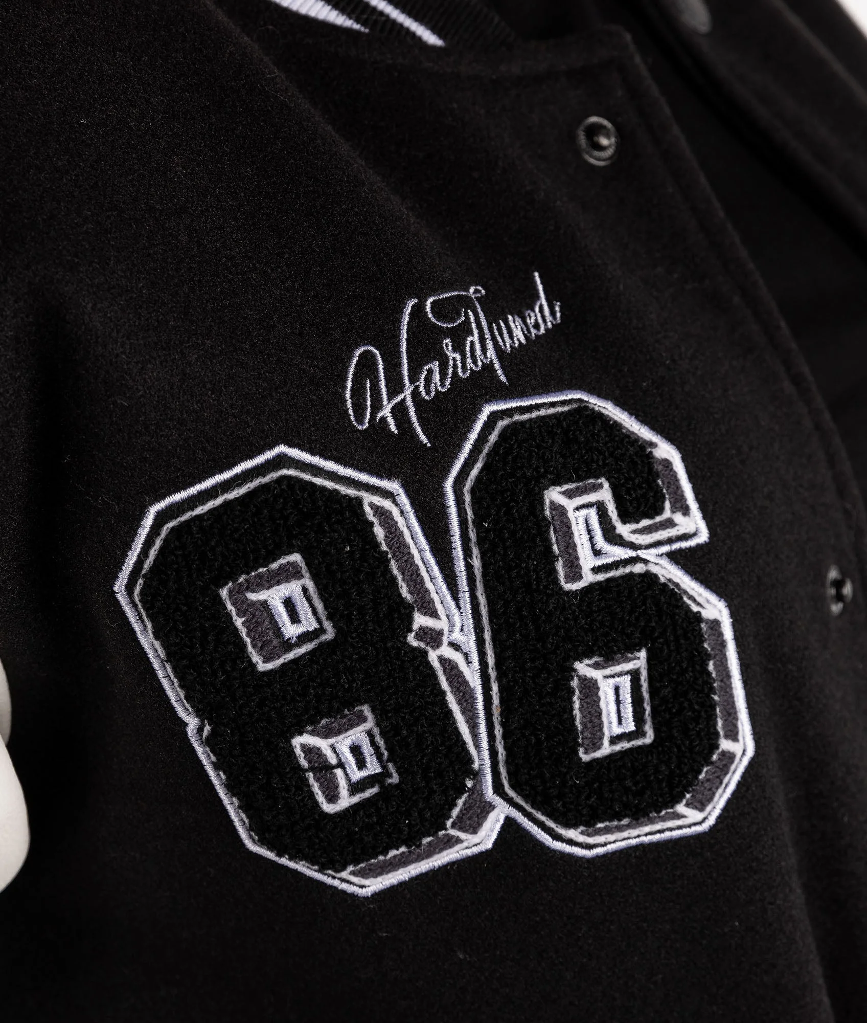 Womens AE86 Drivers Club Varsity Jacket - Image 10