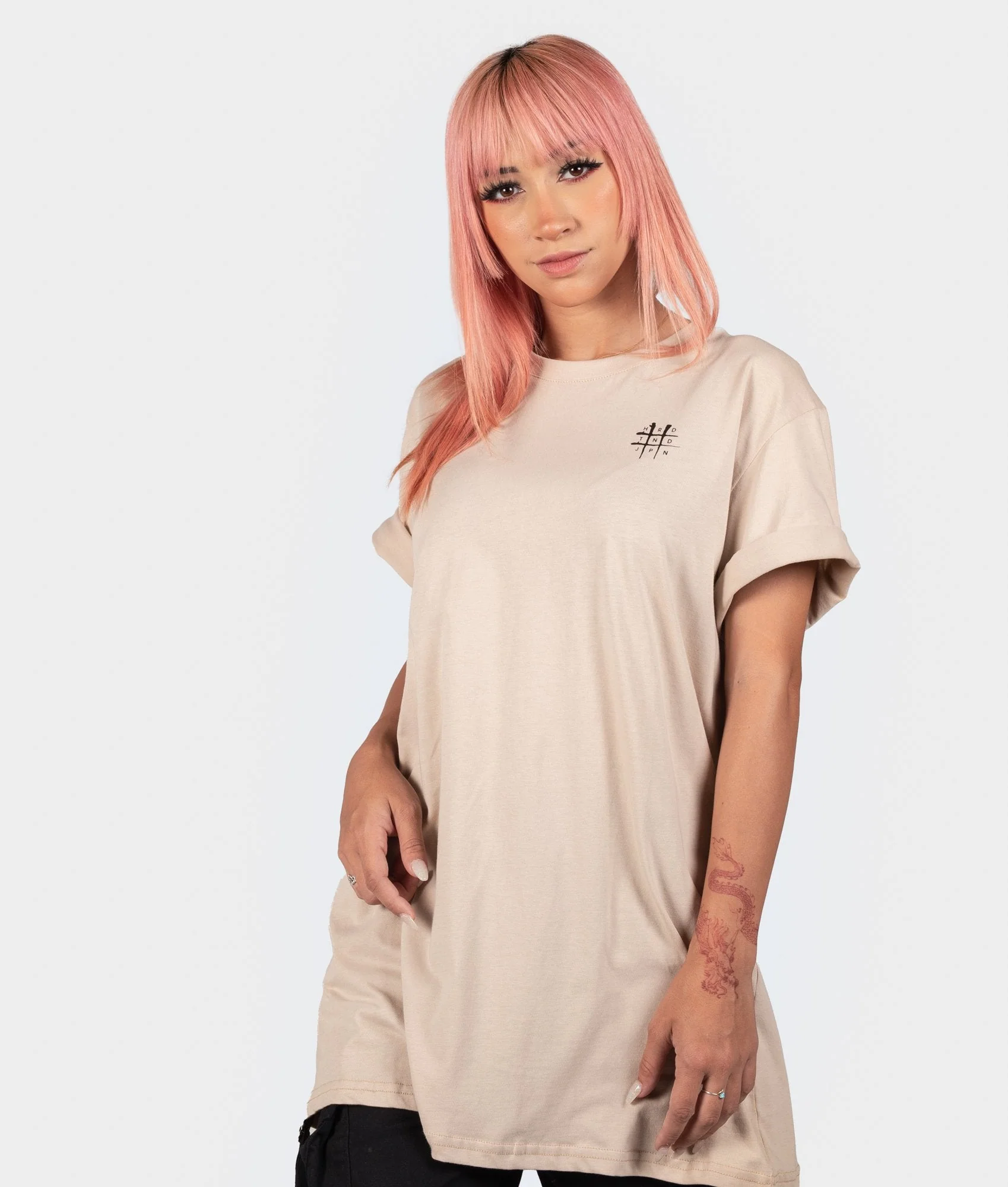 Bloodbath Womens Tee - Tan - Image 2