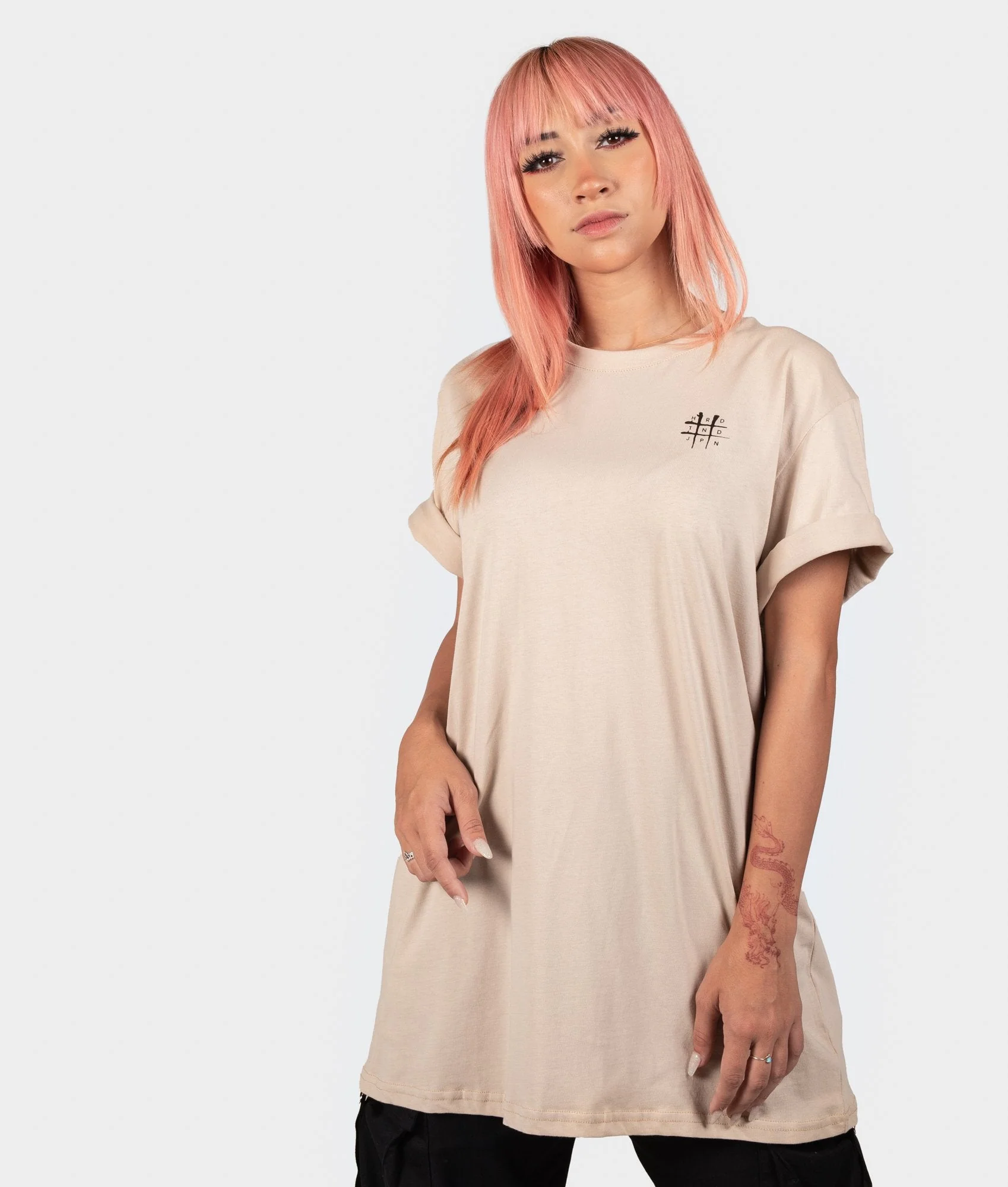 Bloodbath Womens Tee - Tan - Image 5