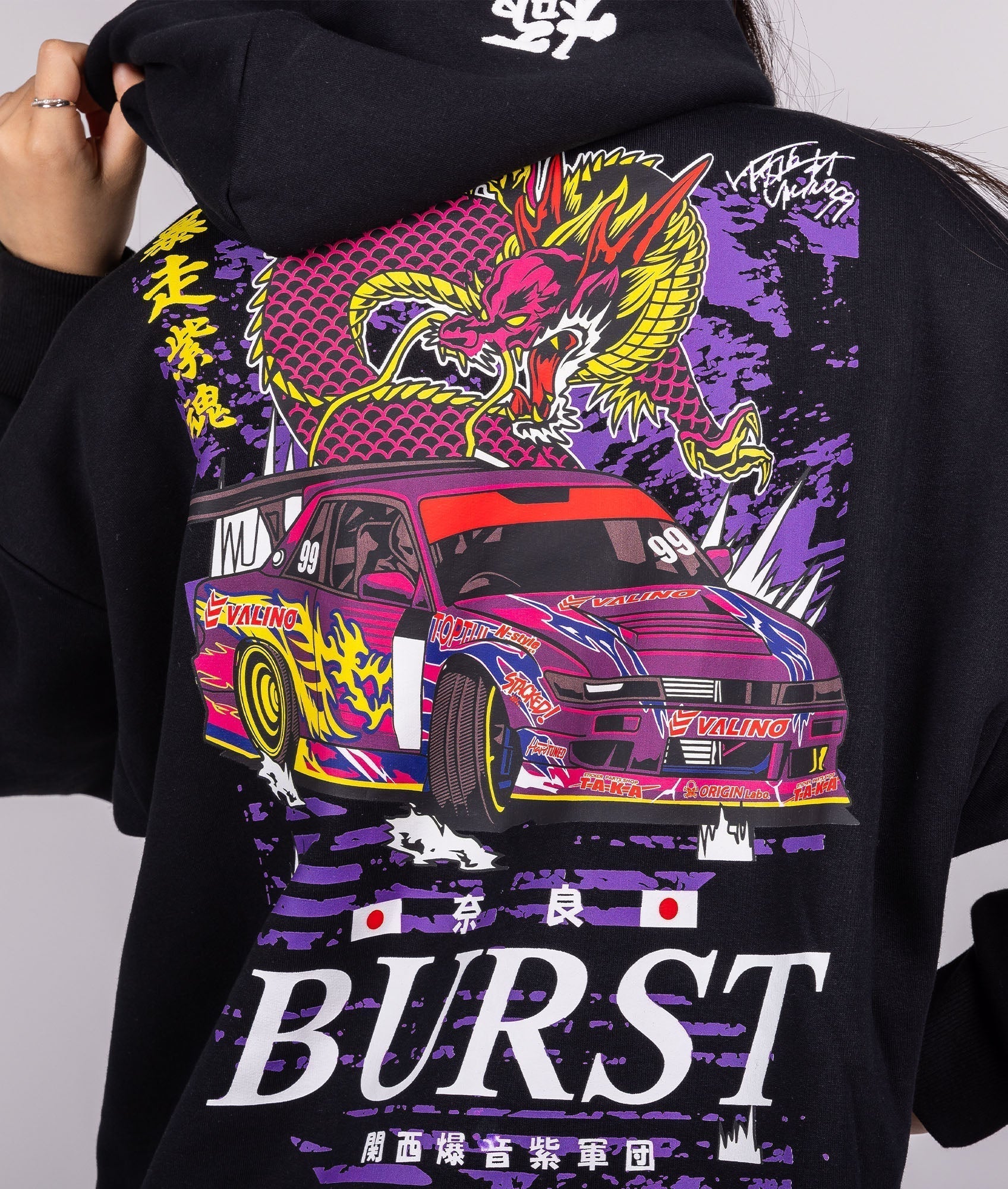 Women's Team Burst! Hoodie (Naoki Nakamura) - Image 5